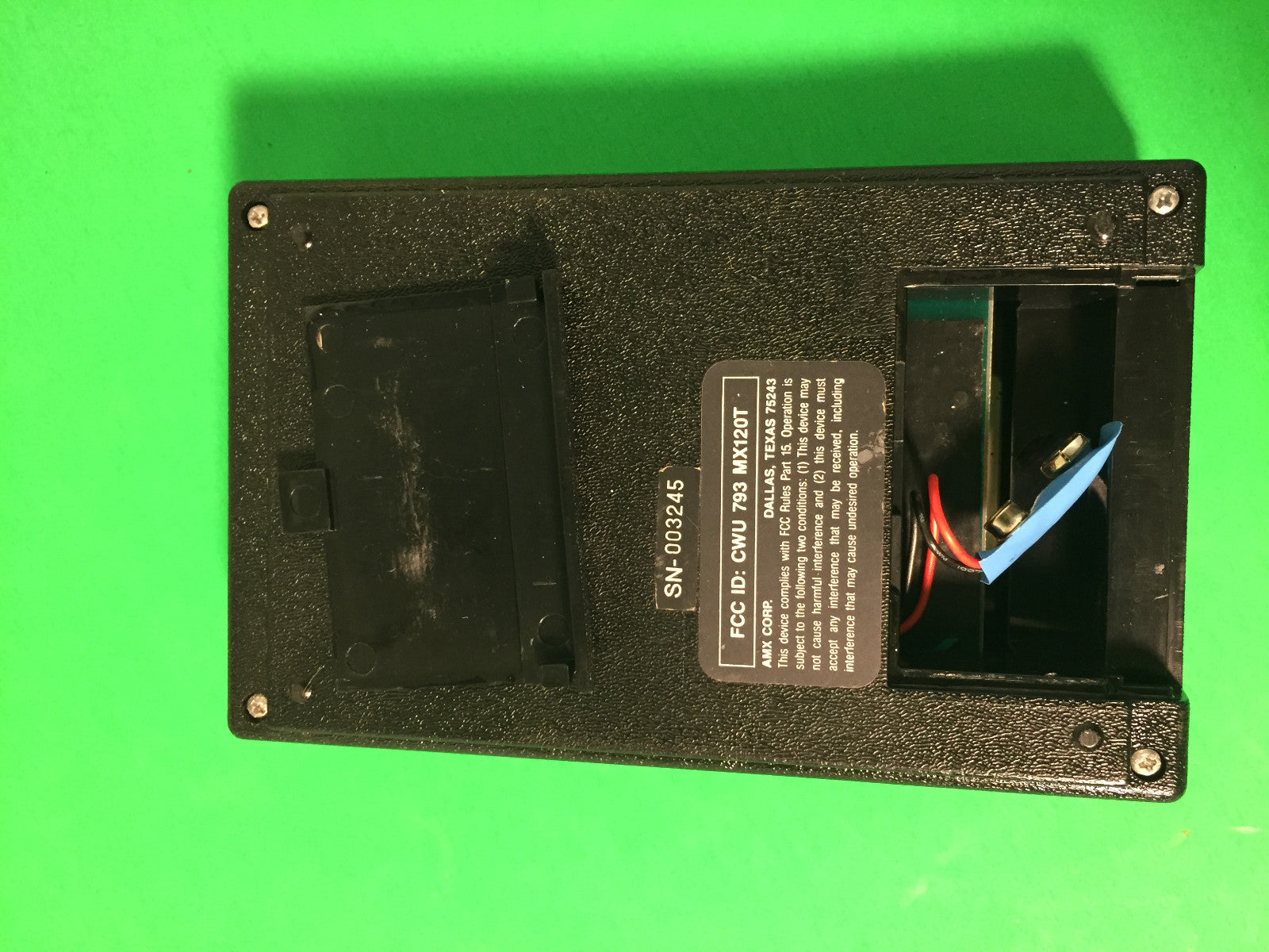 AMX MX-120 Remote Transmitter