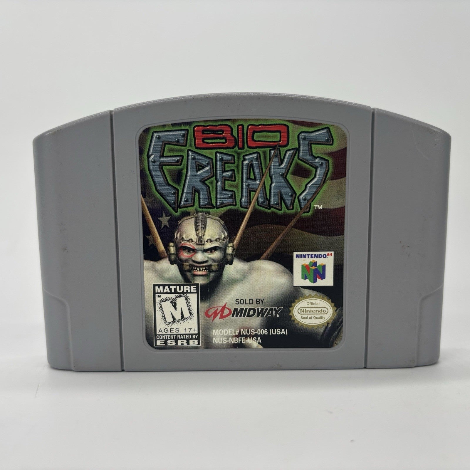 Bio Freaks Nintendo 64 N64 Original Authentic Tested Working