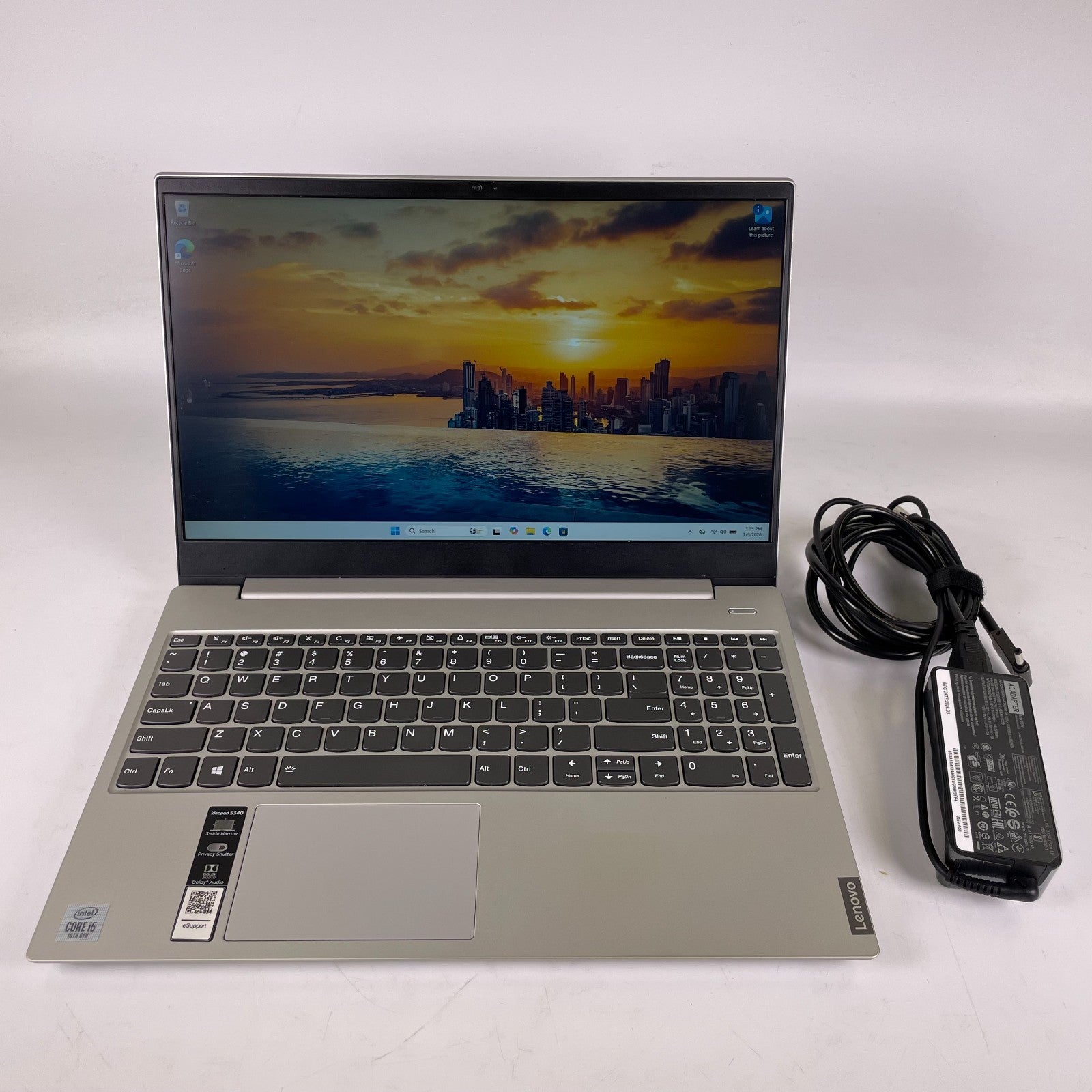 Lenovo ideapad S340-15ITL 1.0GHz 8GB Ram 256GB NVME Windows 11