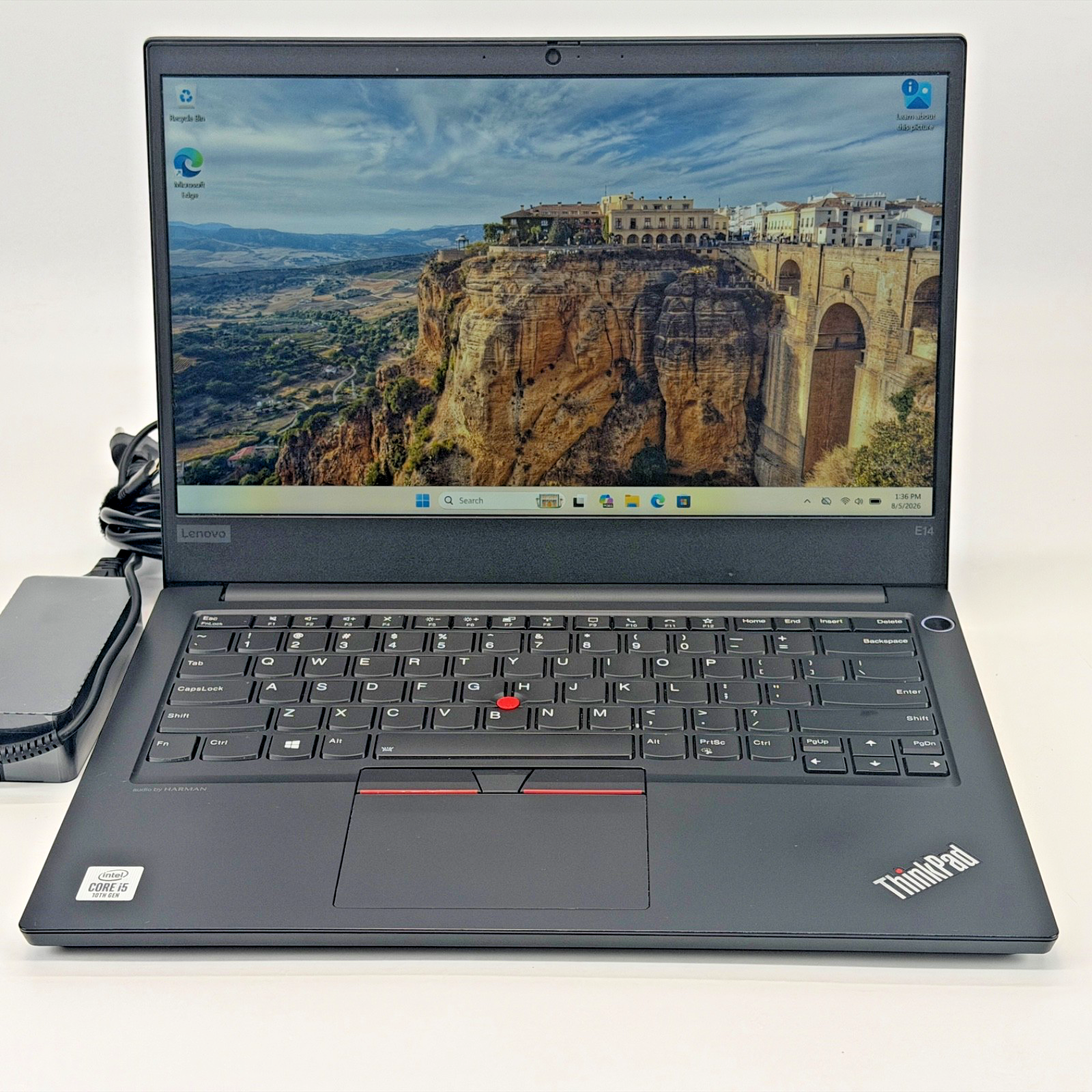 Lenovo ThinkPad E14 Intel i5-10th Gen 1.60 GHz 8 GB RAM 256 GB SSD Windows 11 Pr