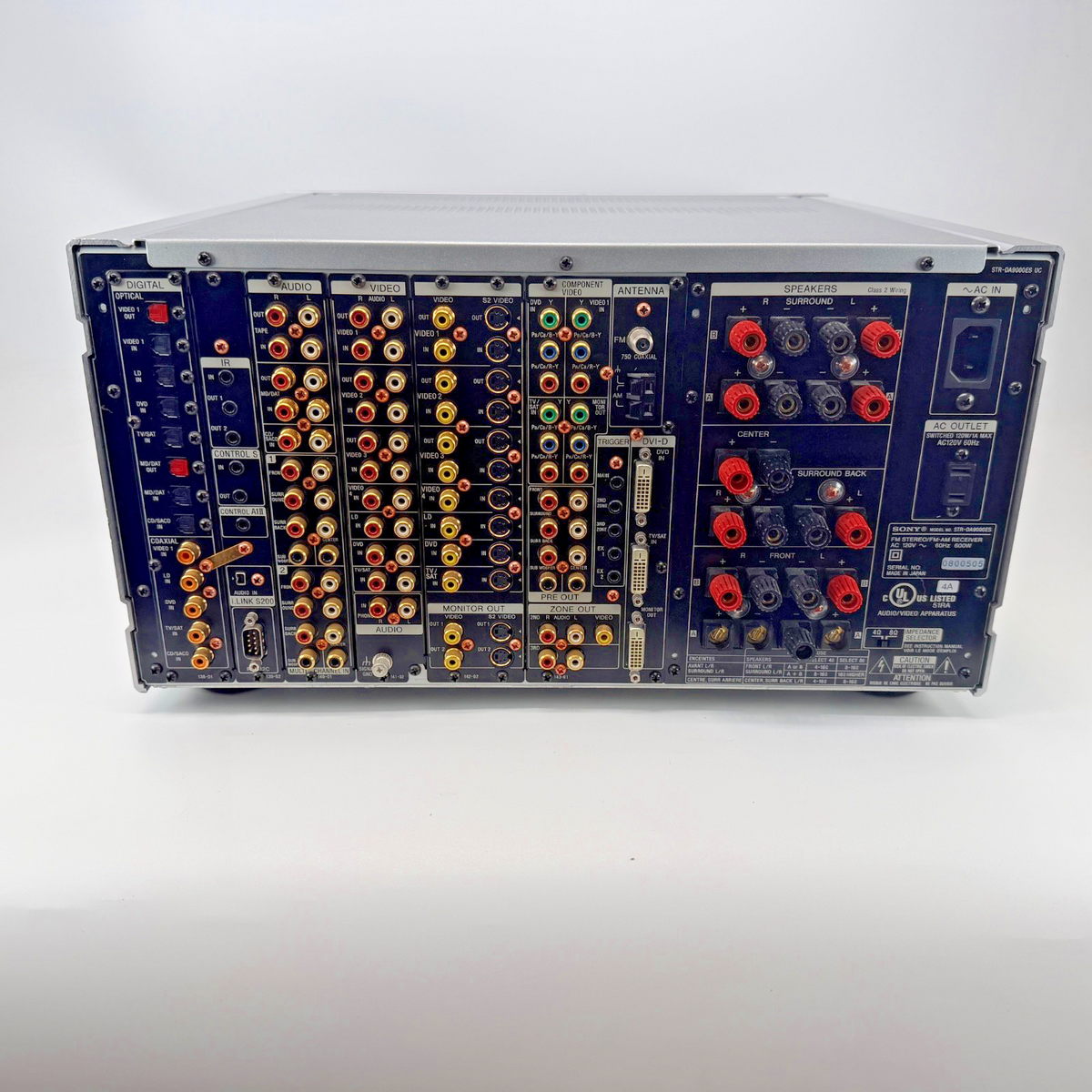 Sony STR-DA9000ES Flagship AV Receiver Amplifier - 200W x 7 - S-Master Pro - TES