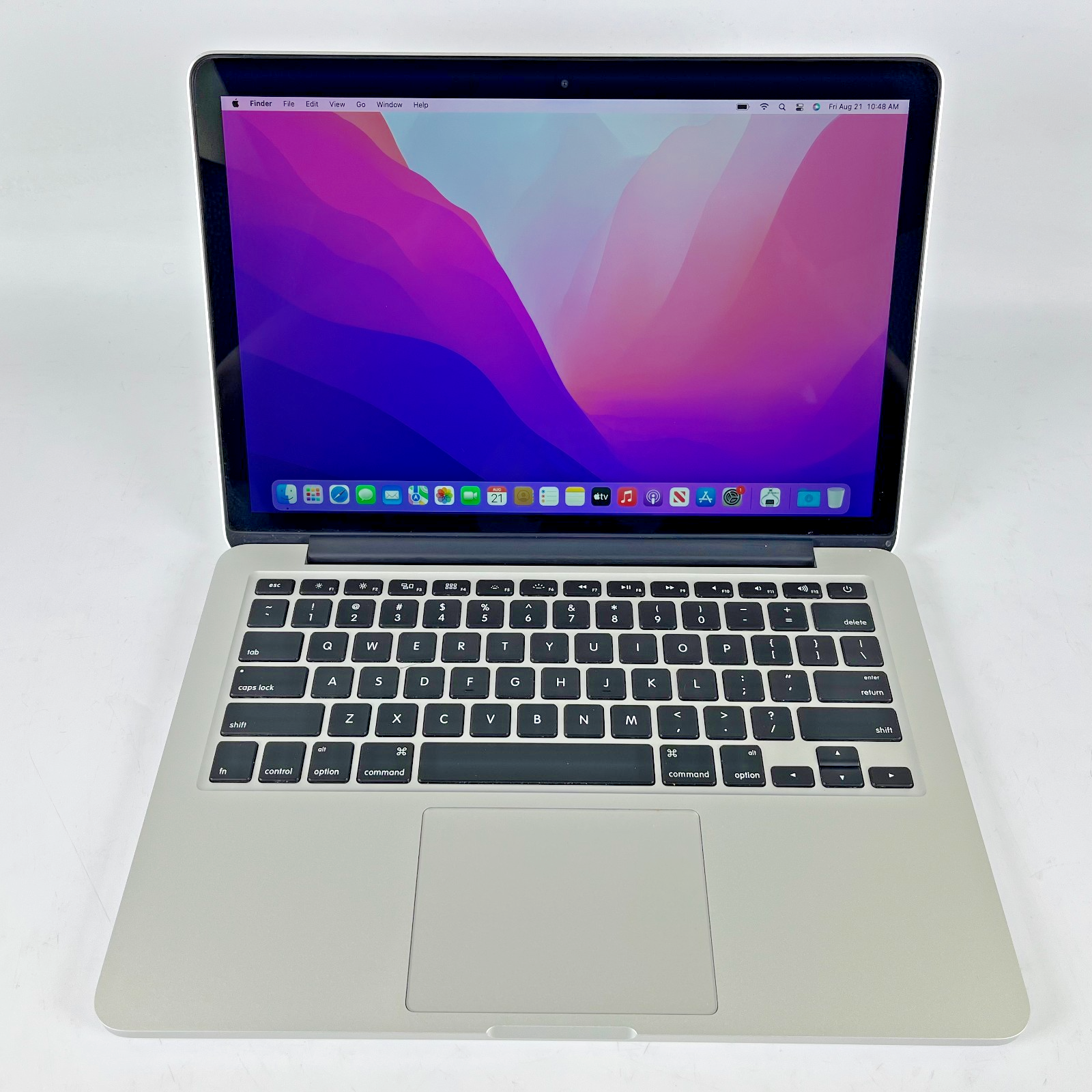 Apple MacBook Pro A1502 2015 Intel i5 5287u 2.9GHz 8GB Ram 128GB SSD Monterey