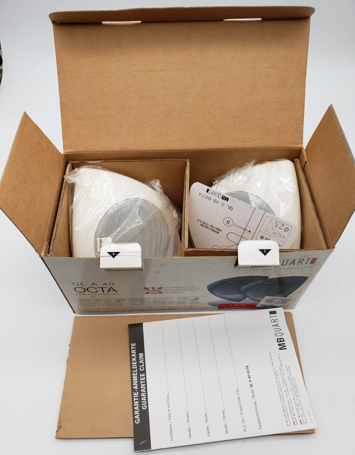 MB Quart QL A 40 OCTA Loudspeakers 25-50 watt