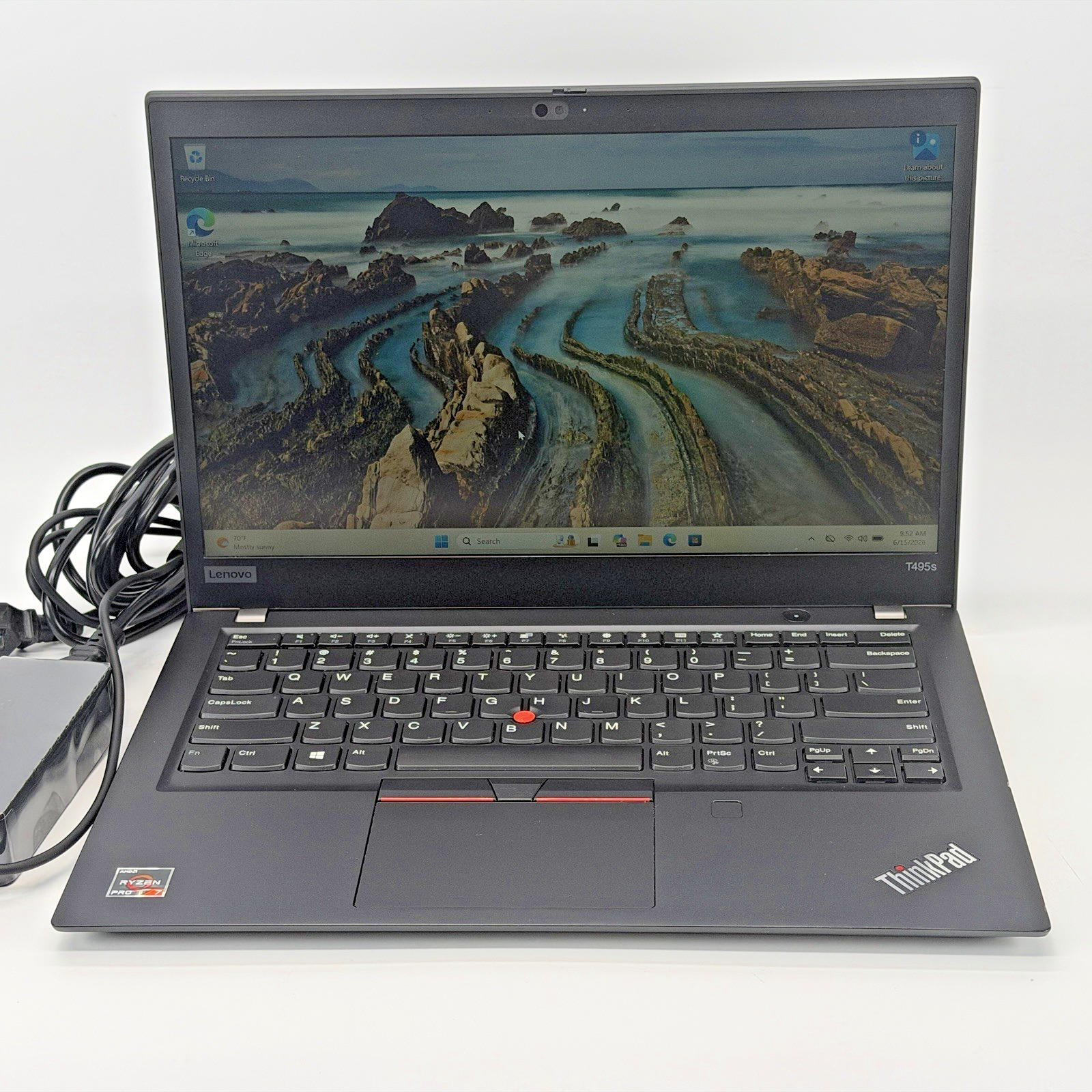 Lenovo ThinkPad T495s AMD Ryzen 7 Pro 3700u 2.30 GHz 8 GB RAM 256 GB SSD (NVMe)