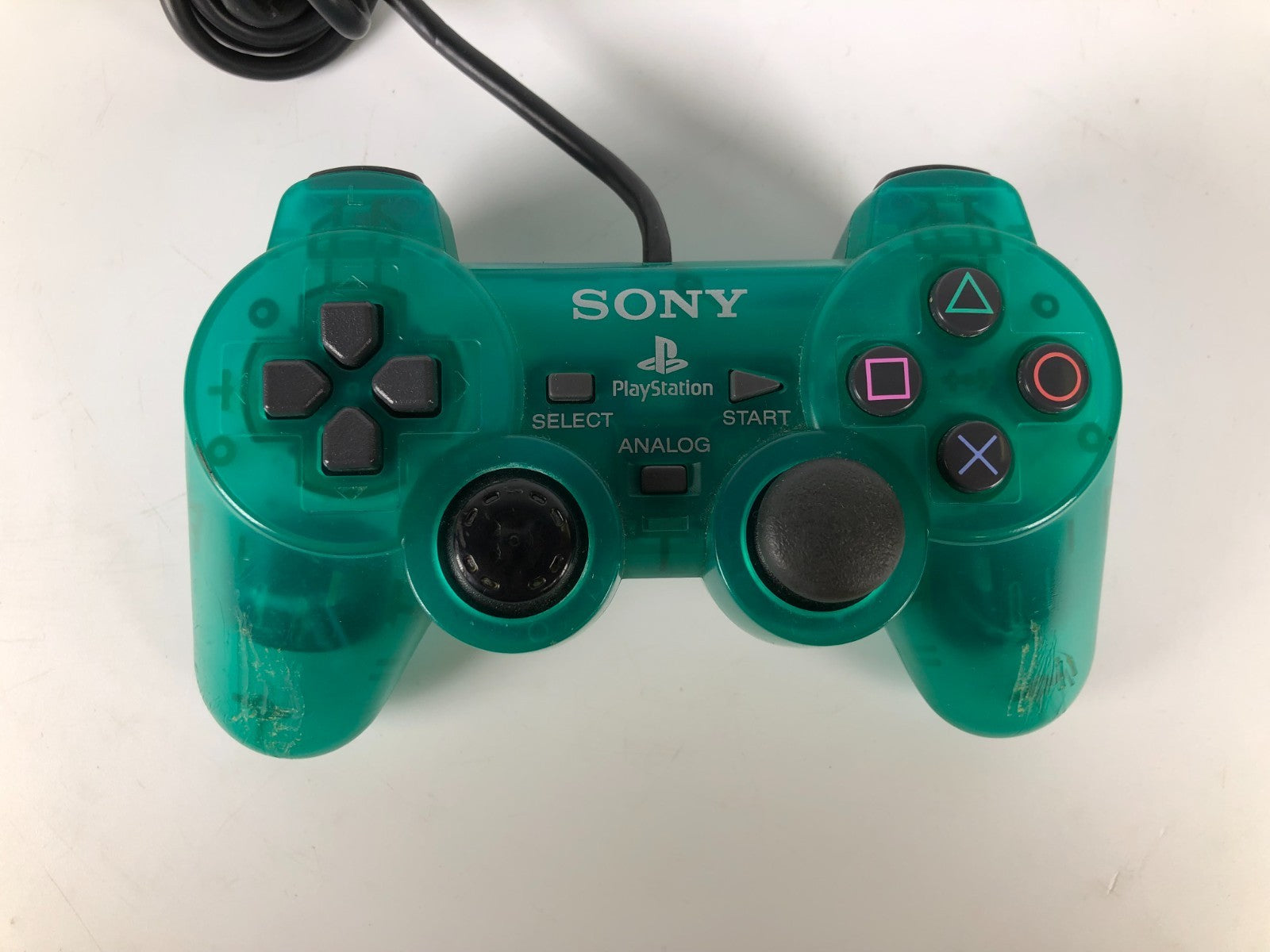 Sony Playstation SCPH-77001 Silver - controller - cables