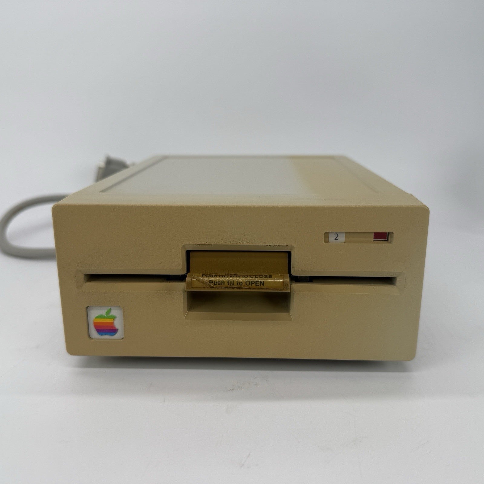 Vintage Apple 5.25" External Floppy Disk Drive A9M0107 Box and origional packing