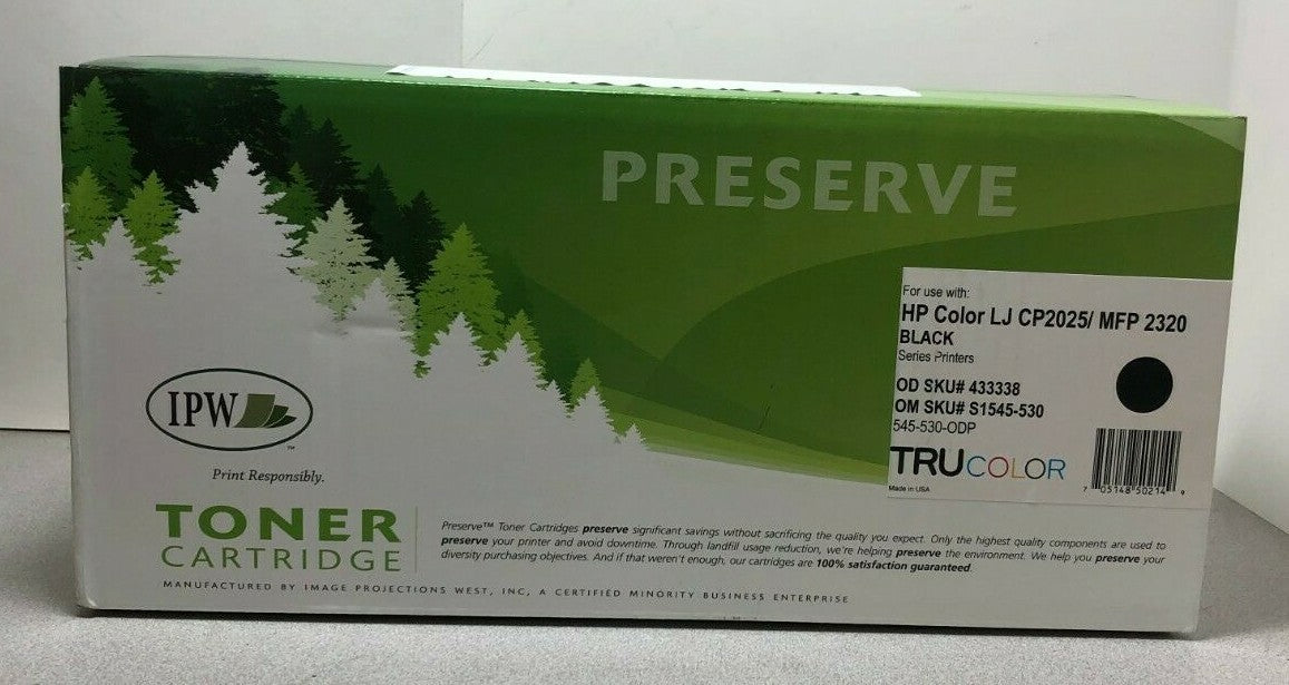 Preserve Toner Cartridge compared to HP LJ CP2025/ MFP2320