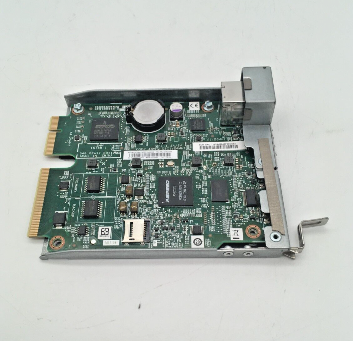 00MW533 - Lenovo 1 x Port RJ-45 + 1 x Port USB Type-A 2.0 Management Module D2