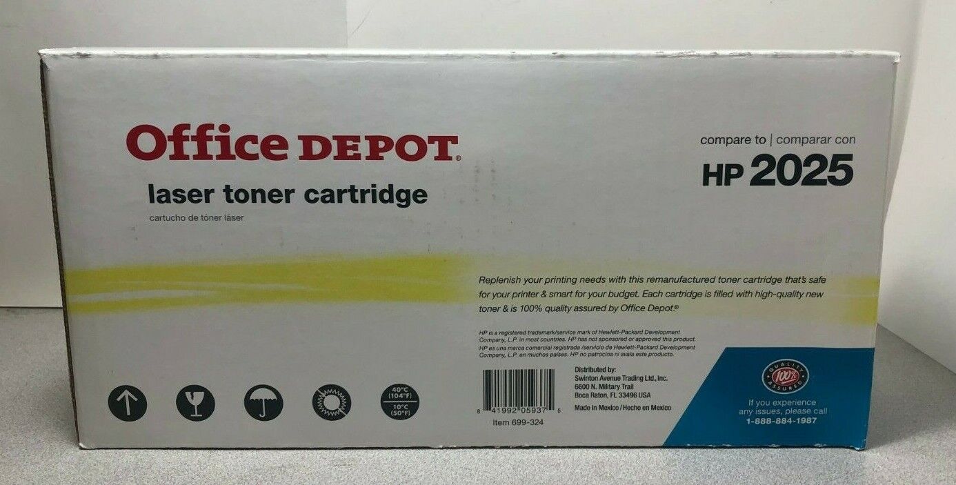 Office Depot HP2025 laser toner cartridge cc532A