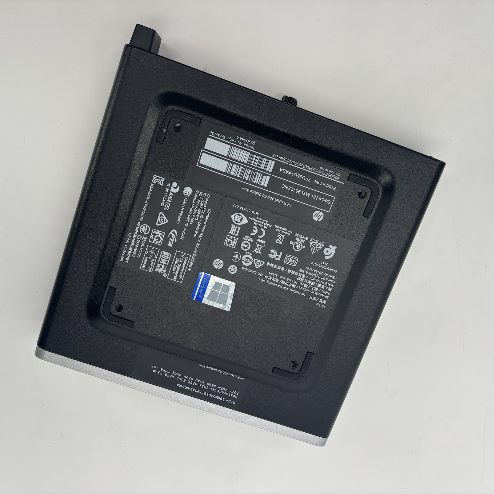 HP ProDesk 400 G5 Intel i5-9500t 2.20 GHz 8 GB RAM 128 GB SSD Windows 11 Pro