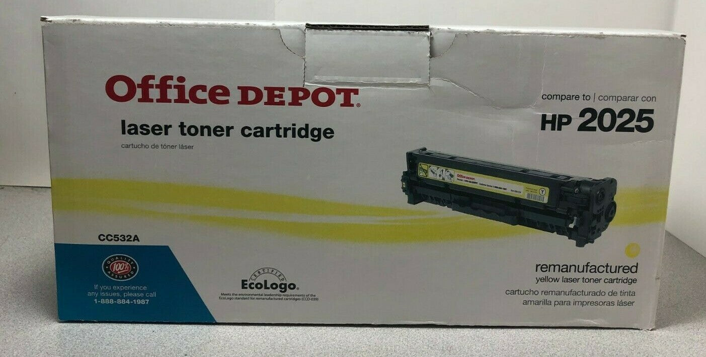 Office Depot HP2025 laser toner cartridge cc532A