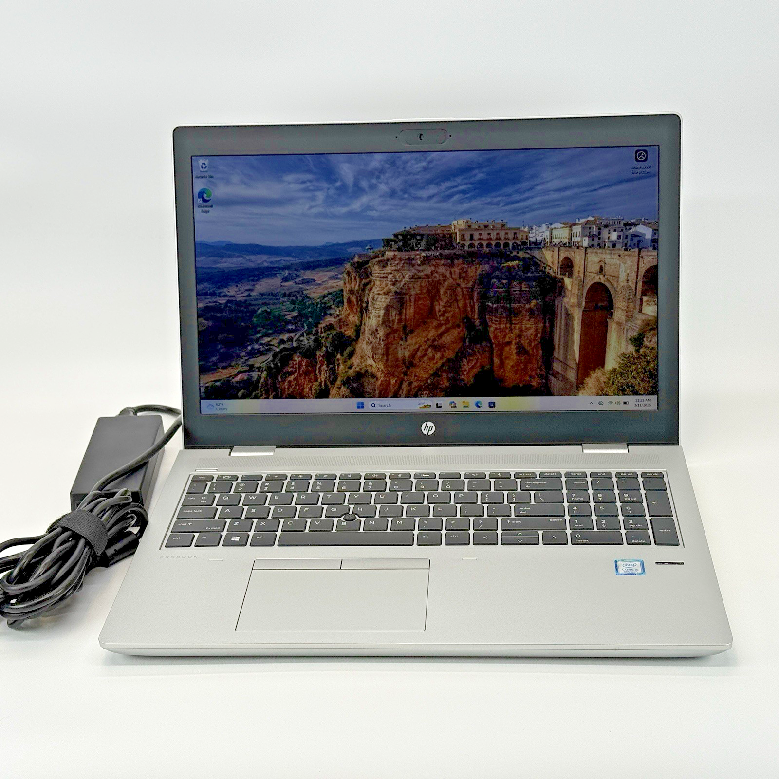 HP ProBook 650 G4 Intel i5-8250u 1.60 GHz 12 GB RAM 256 GB SSD (NVMe) Win 11 Pro