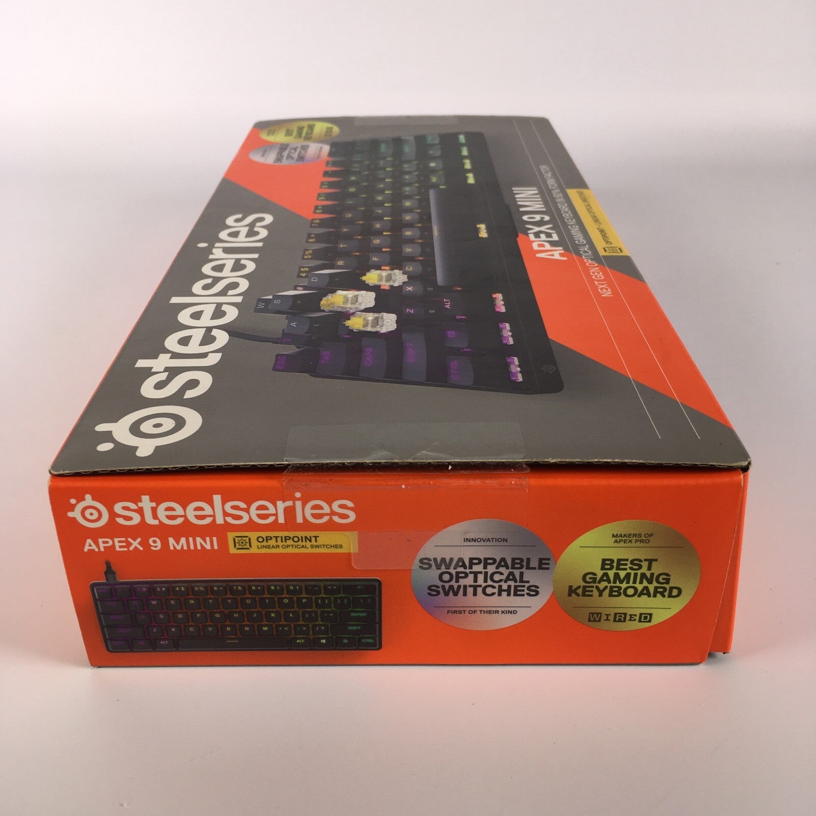 SteelSeries New Apex 9 Mini – HotSwap Optical Mini Keyboard