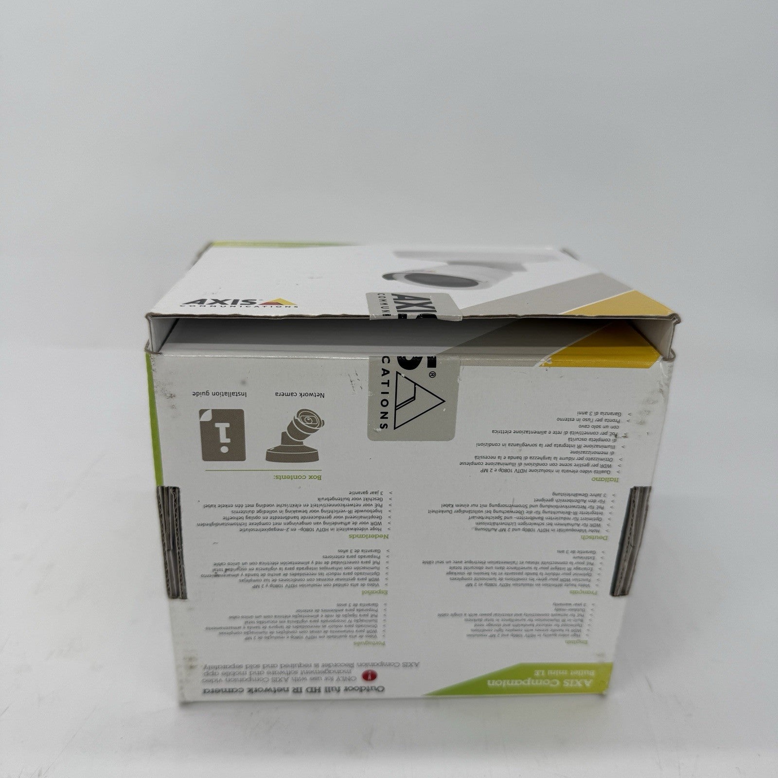 AXIS COMMUNICATIONS AXIS Companion Bullet Mini LE - Network SU 01115-001