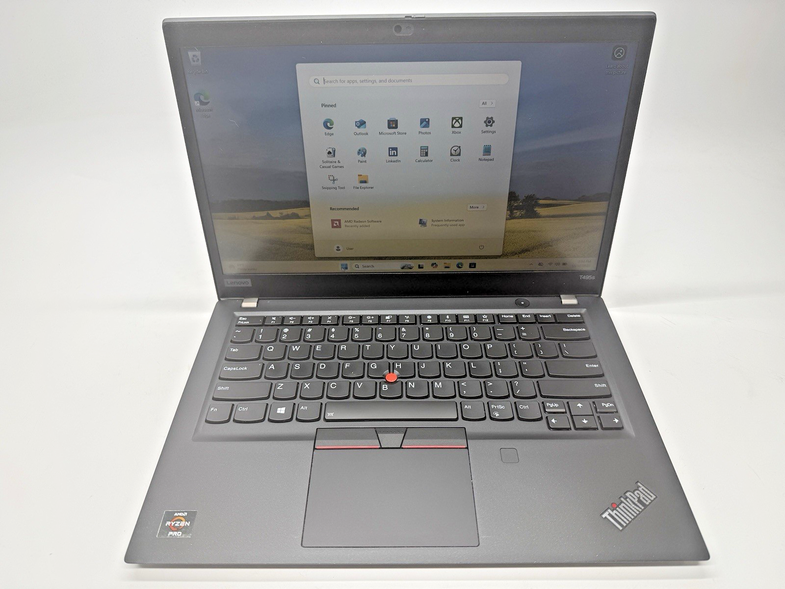 Lenovo ThinkPad T495s AMD Ryzen 7 Pro 3700u 2.30 GHz 16 GB RAM 512 GB SSD Win 11