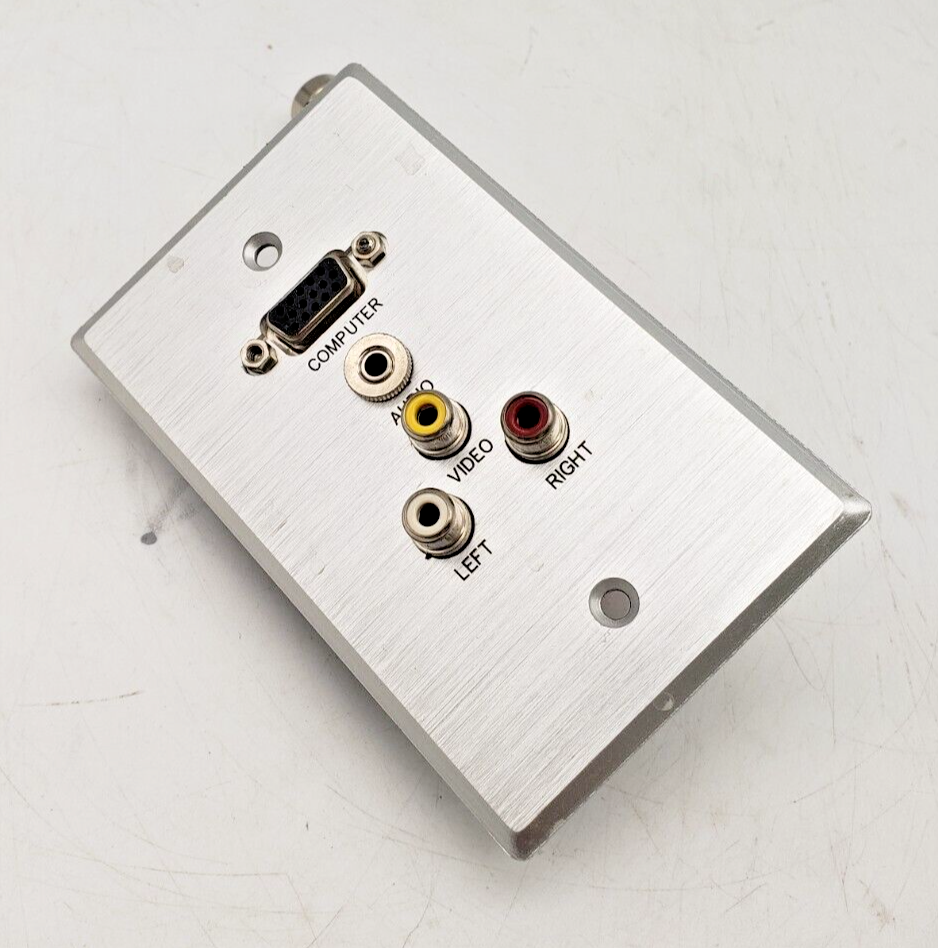 RapidRun VGA, Audio and component wall plate