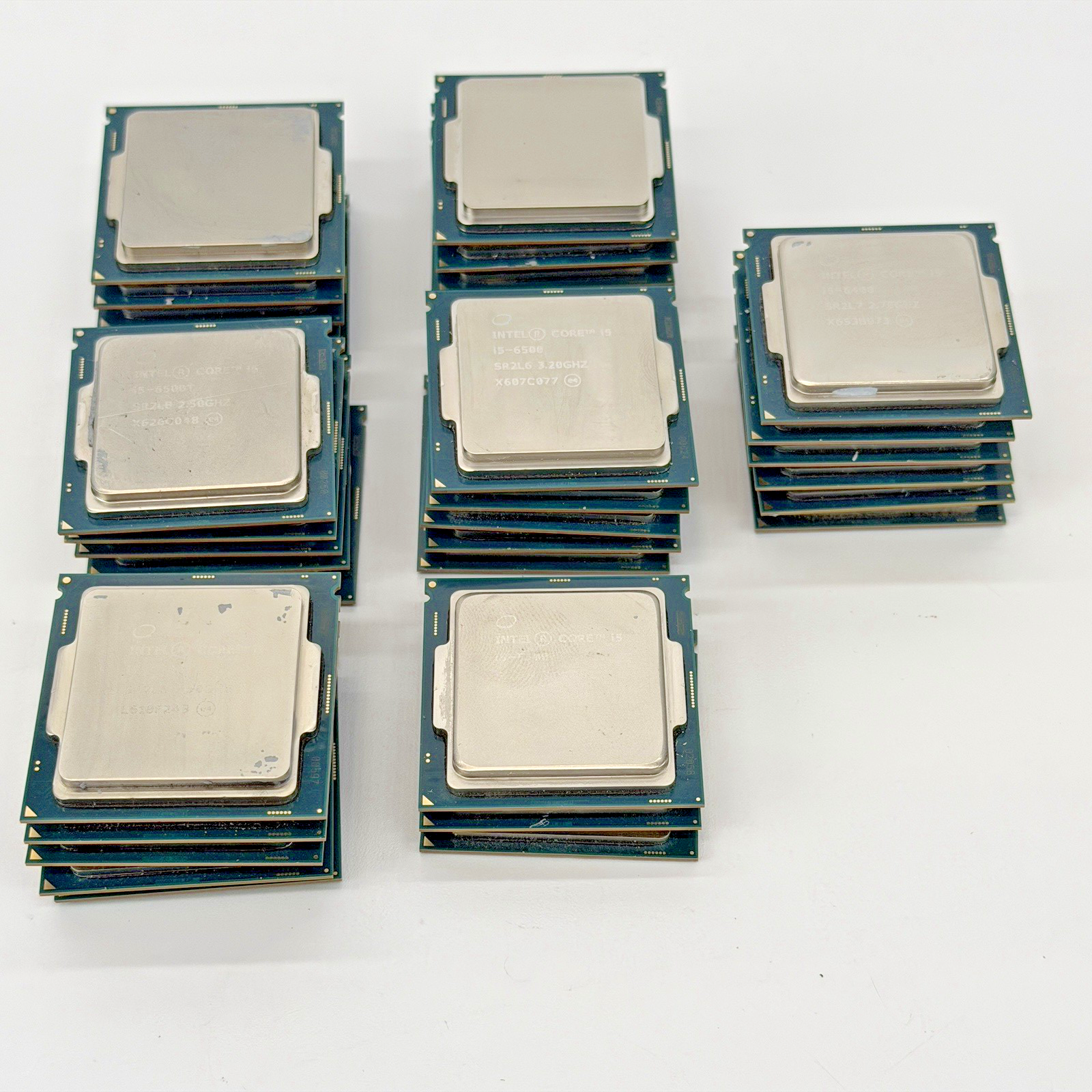 (34) Intel Core i5-6th Gen. (15) SR2L8, (13) SR2L6, (6) SR2L7