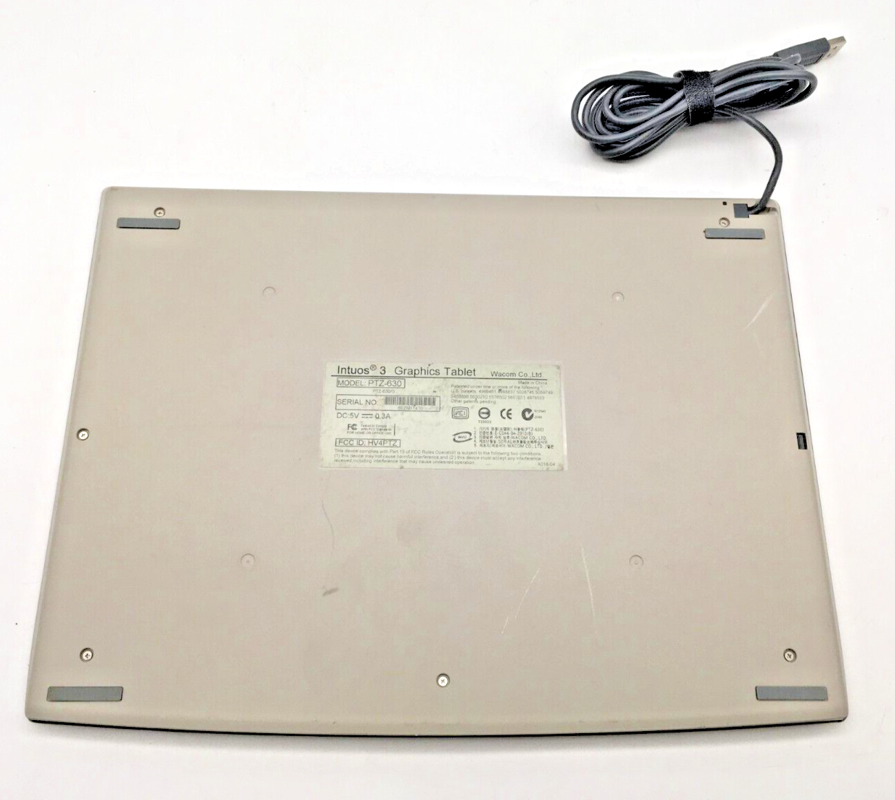 Wacom Intuos 3 Graphics USB Tablet PTZ-630