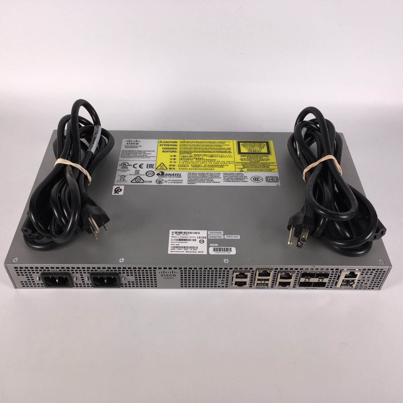 Cisco ASR 920 Router - ASR-920-4SZ-A -Gigabit - 10GB SFP+