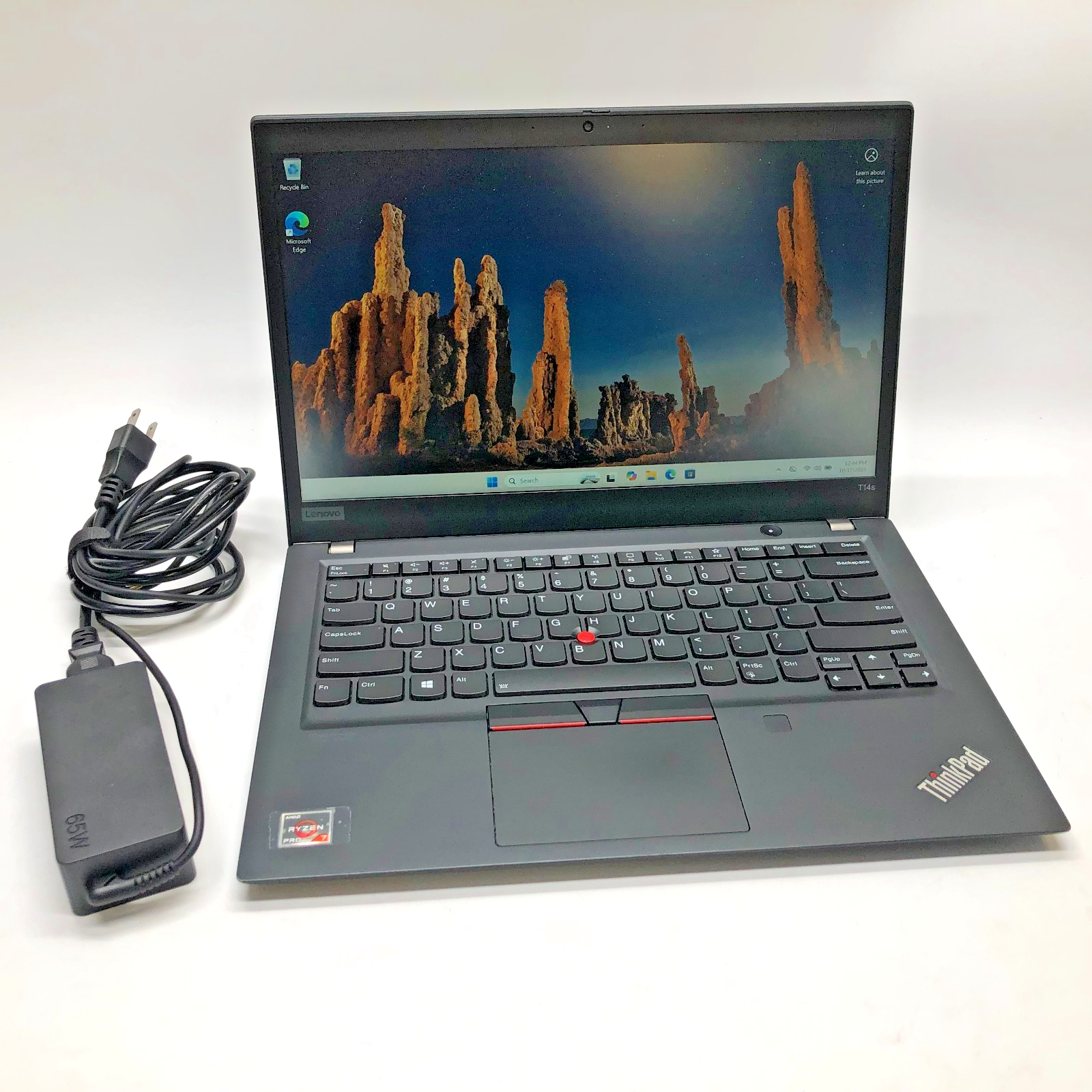 Lenovo ThinkPad T14s Gen 1 AMD Ryzen 7 Pro 4750u 1.7GHz 8GB Ram 256GB SSD Win 11