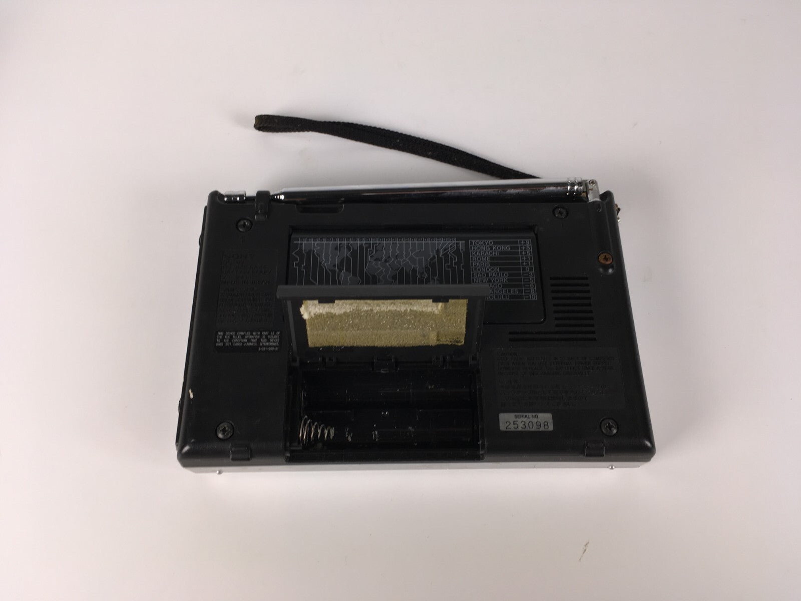 SONY ICF-SW7600GR World Band Receiver Radio Silver AM/FM Stereo shortwave