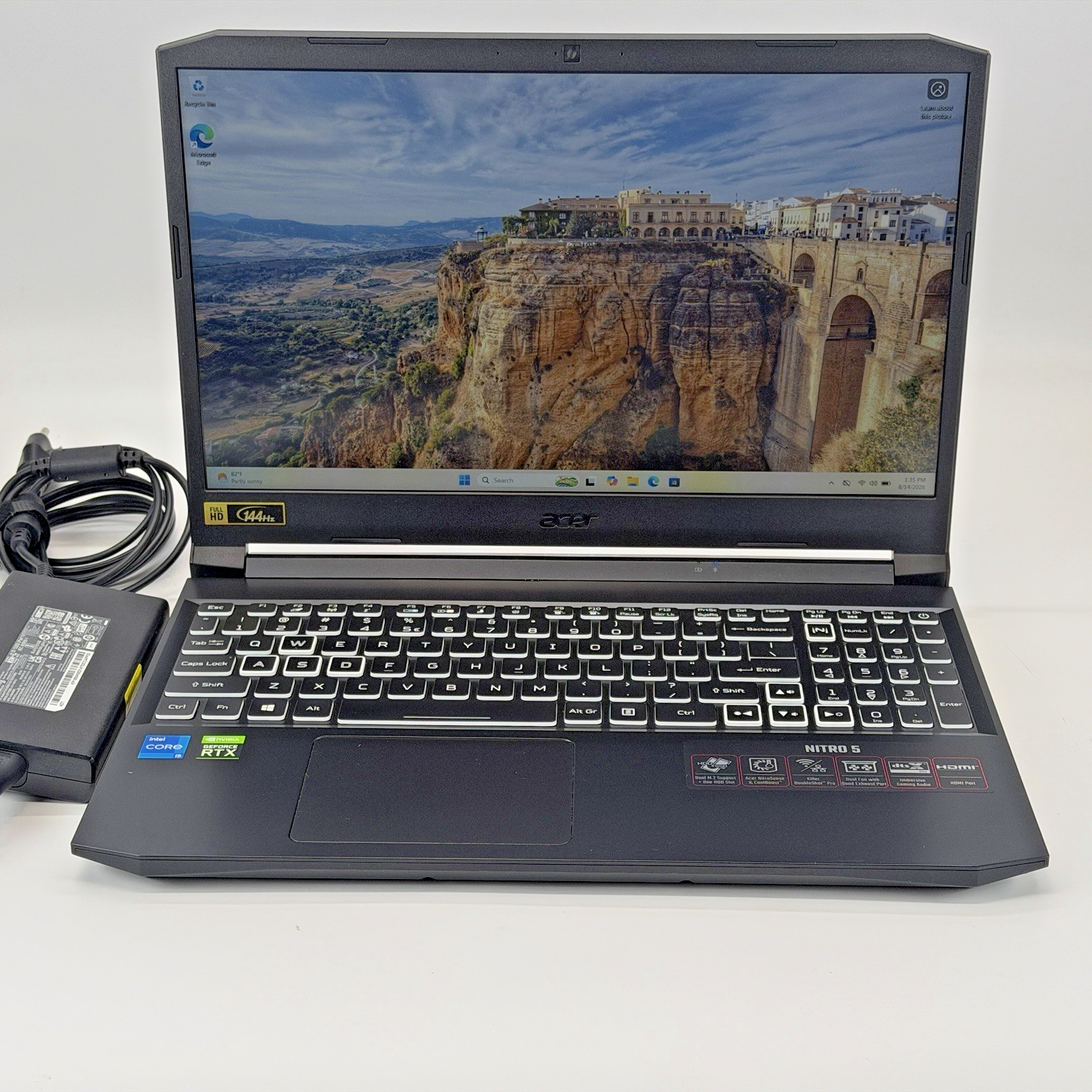 ACER Nitro AN515-57 Intel i5-11400H 2.7 GHz 16 GB RAM 512 GB SSD (NVMe) RTX 3050