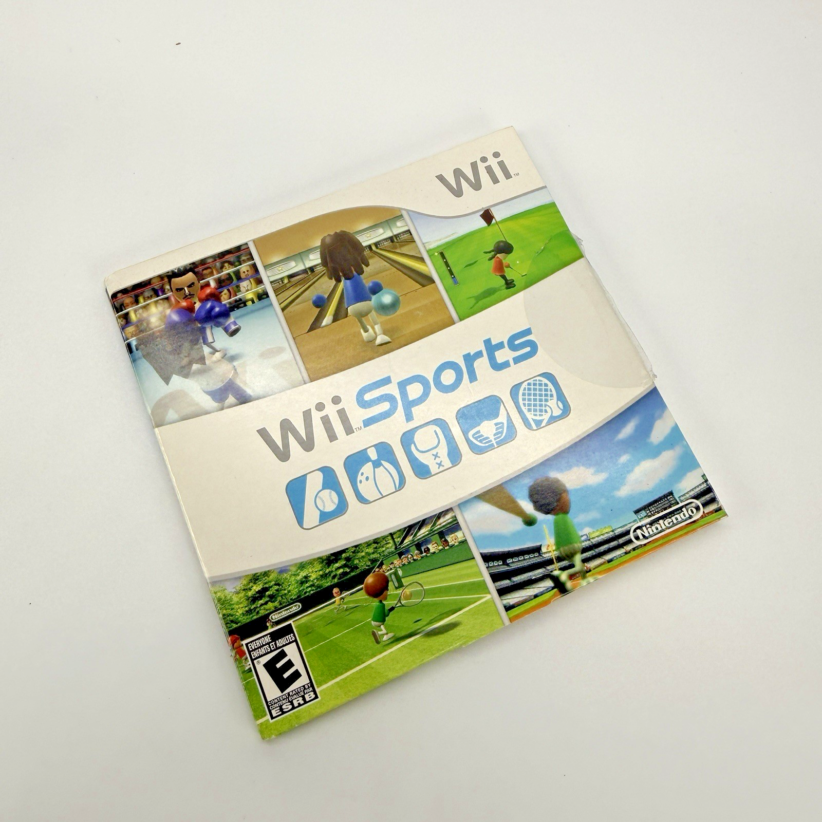 Wii Sports Disc in Case! Nintendo Wii