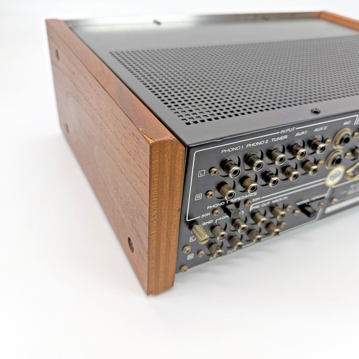Vintage Kenwood KA-5002 Integrated Stereo Amplifier Silver Face Tested Working