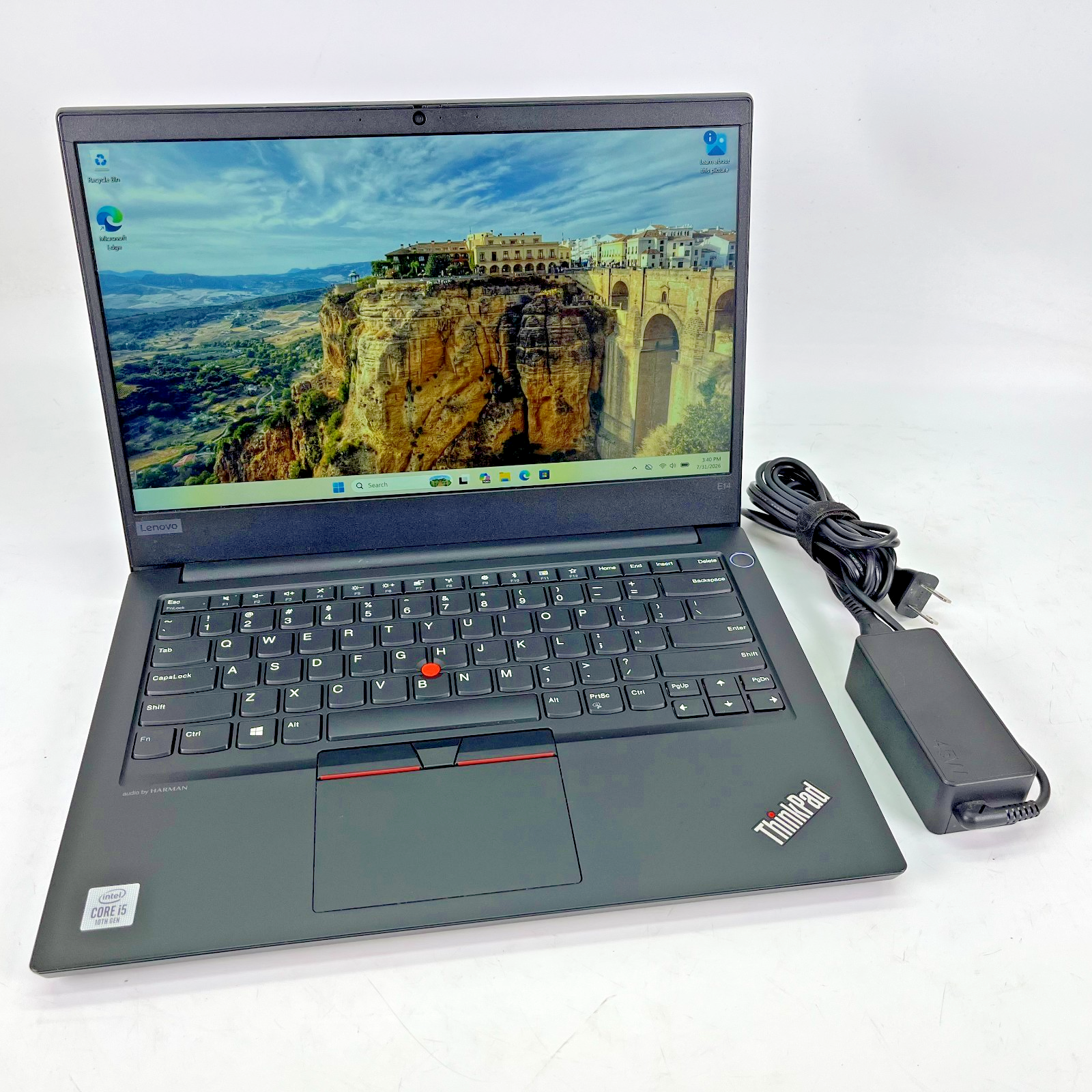 Lenovo ThinkPad E14 Intel i5 10th Gen 1.6GHz 8GB Ram 256GB SSD Windowds 11