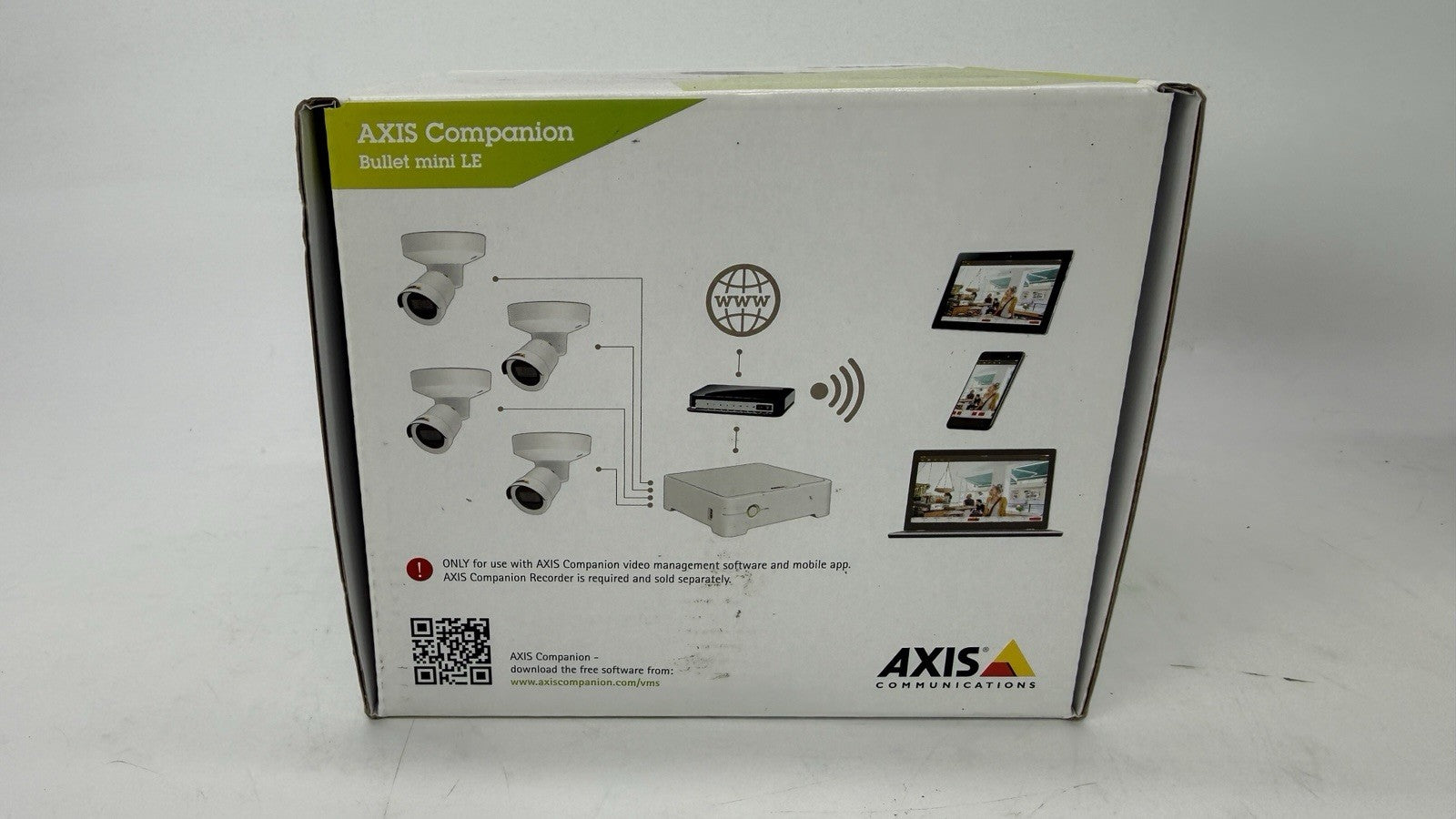 AXIS COMMUNICATIONS AXIS Companion Bullet Mini LE - Network SU 01115-001