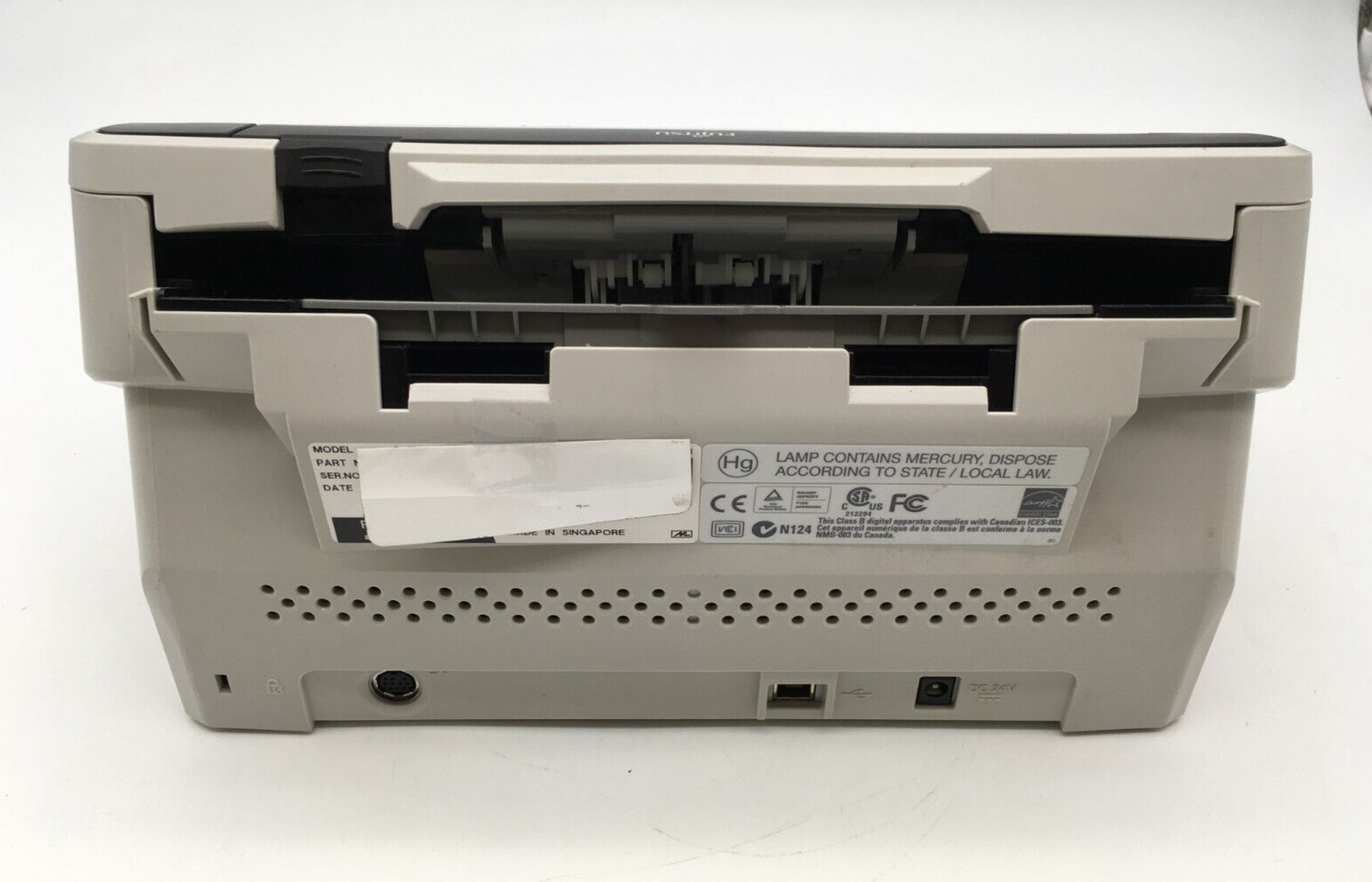 Fujitsu fi-6130 scanner ** FOR PARTS - AS IS - UNTESTED **