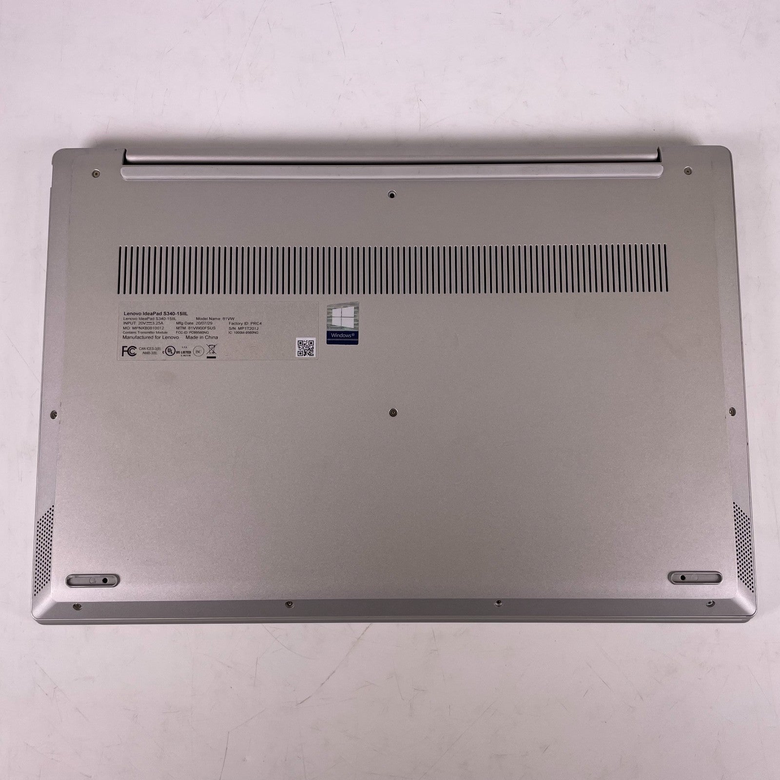 Lenovo ideapad S340-15ITL 1.0GHz 8GB Ram 256GB NVME Windows 11