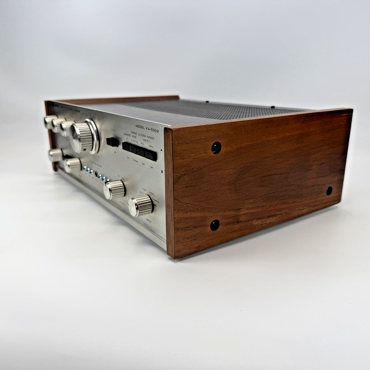 Vintage Kenwood KA-5002 Integrated Stereo Amplifier Silver Face Tested Working