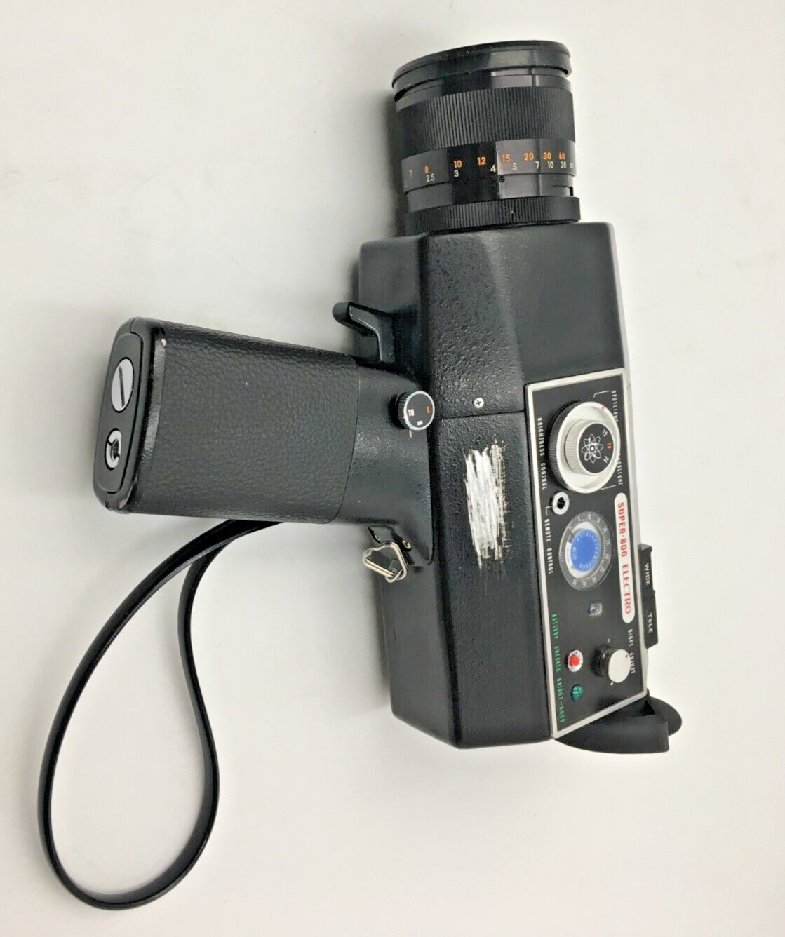 YASHICA Super 8 Video Camera Super 800 Electro With Hard Case - Untested "AS-IS"