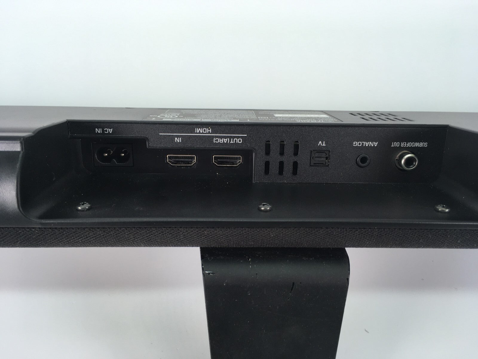 Yamaha YAS-106 sound bar - no remote