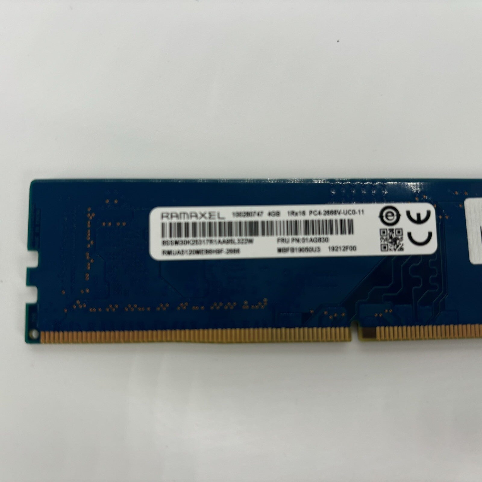 Lot of (6) Ramaxel Lenovo 01AG830 PC4-21300 PC4-2666V DDR4 RAM