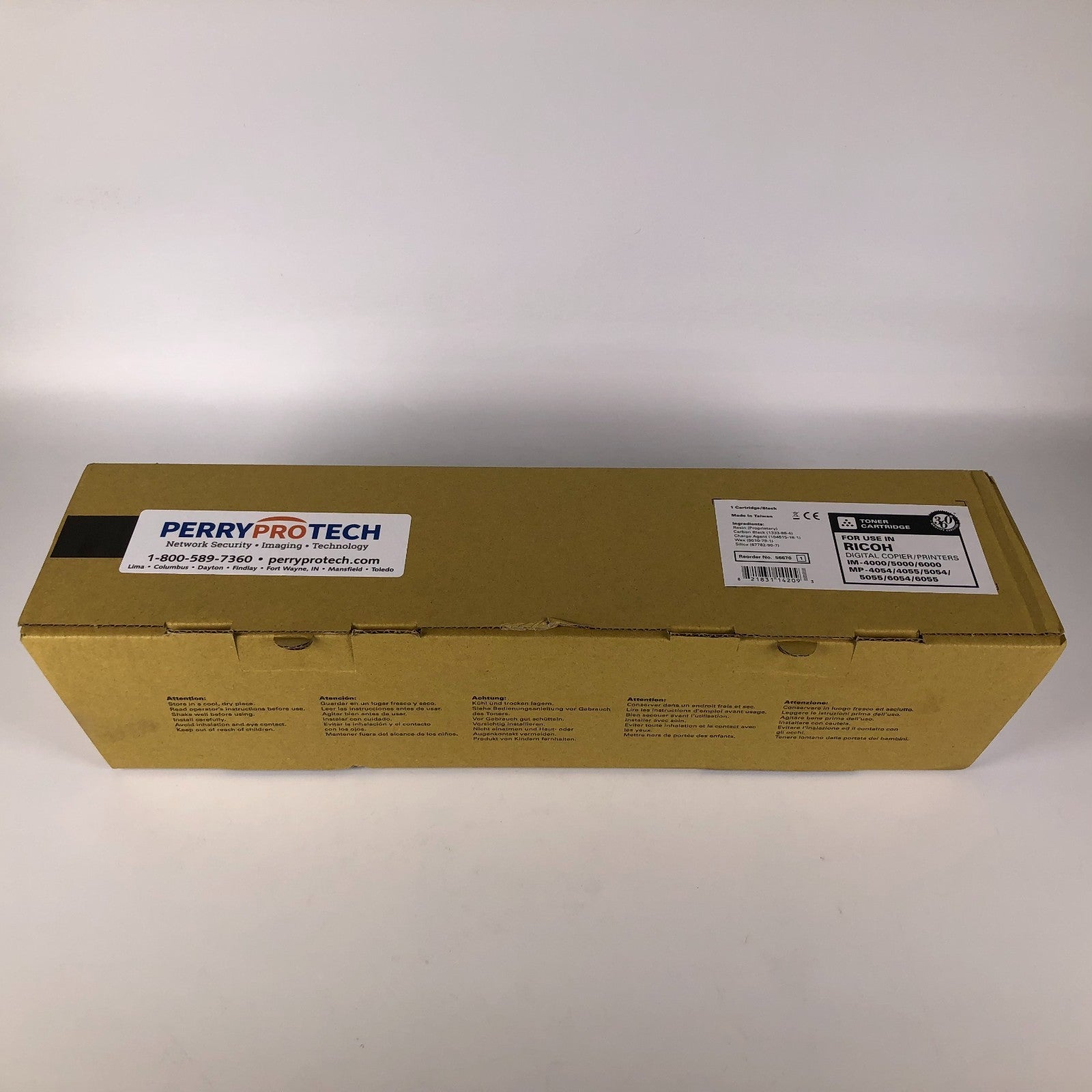 Genuine Ricoh 842001 Black Toner Cartridge - NEW OPEN BOX