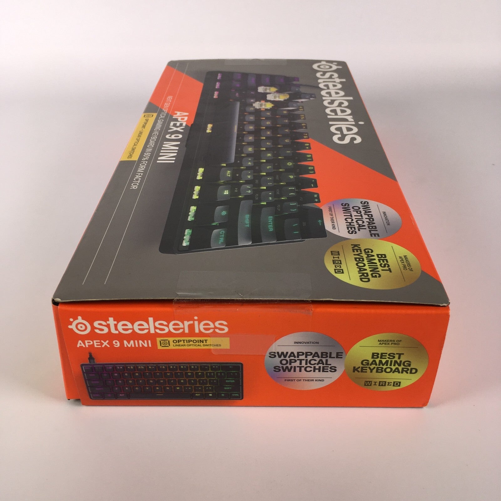 SteelSeries New Apex 9 Mini – HotSwap Optical Mini Keyboard