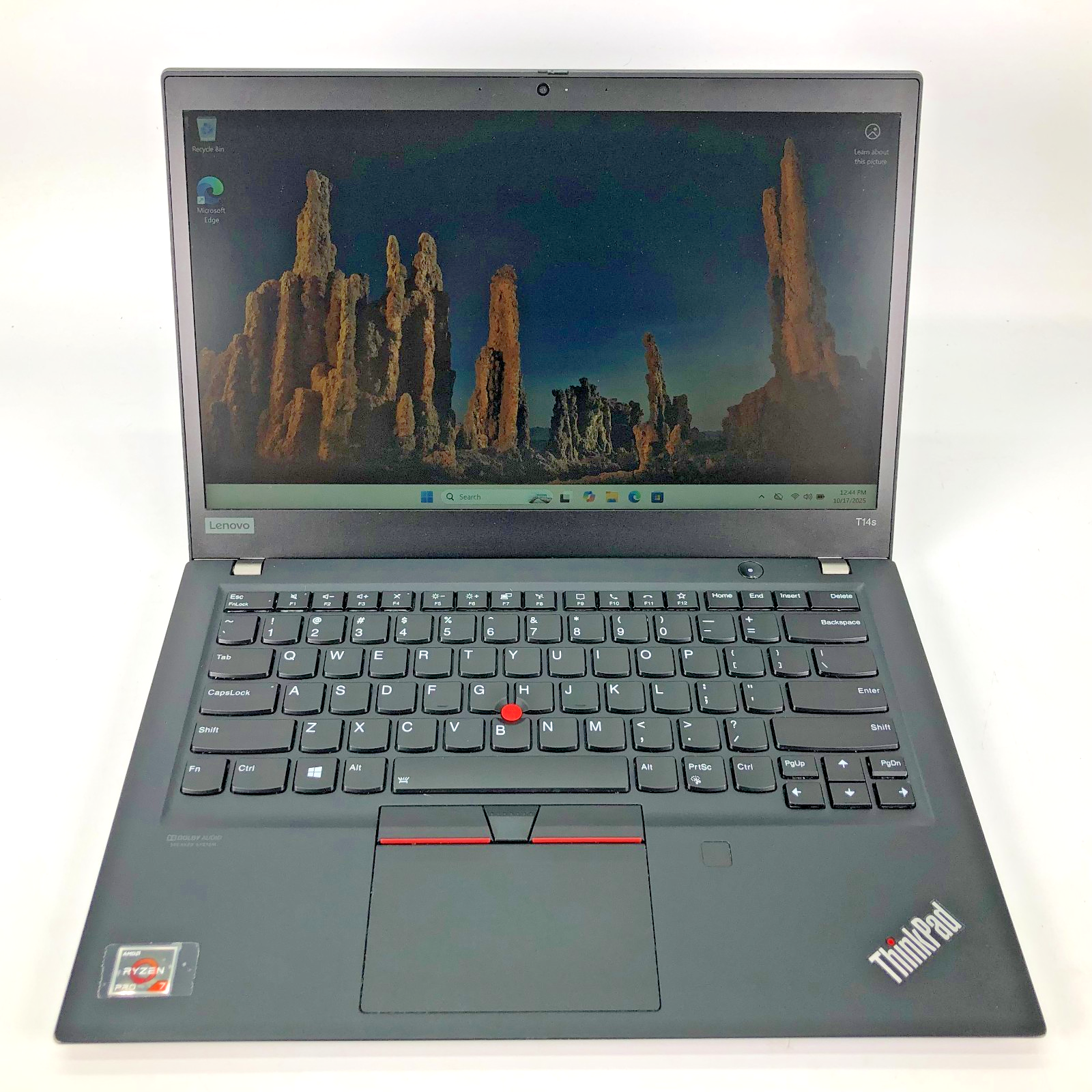 Lenovo ThinkPad T14s Gen 1 AMD Ryzen 7 Pro 4750u 1.7GHz 8GB Ram 256GB SSD Win 11