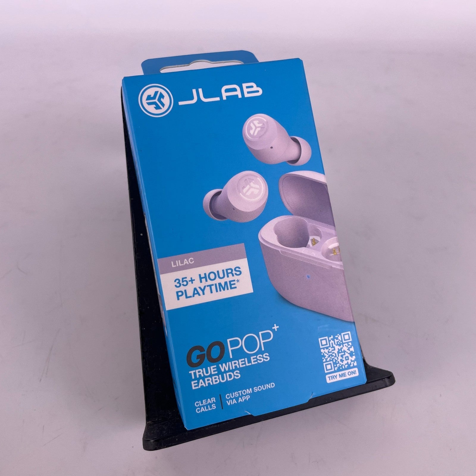JLab GOPOP+ Lilac Bluetooth in-ear headphones