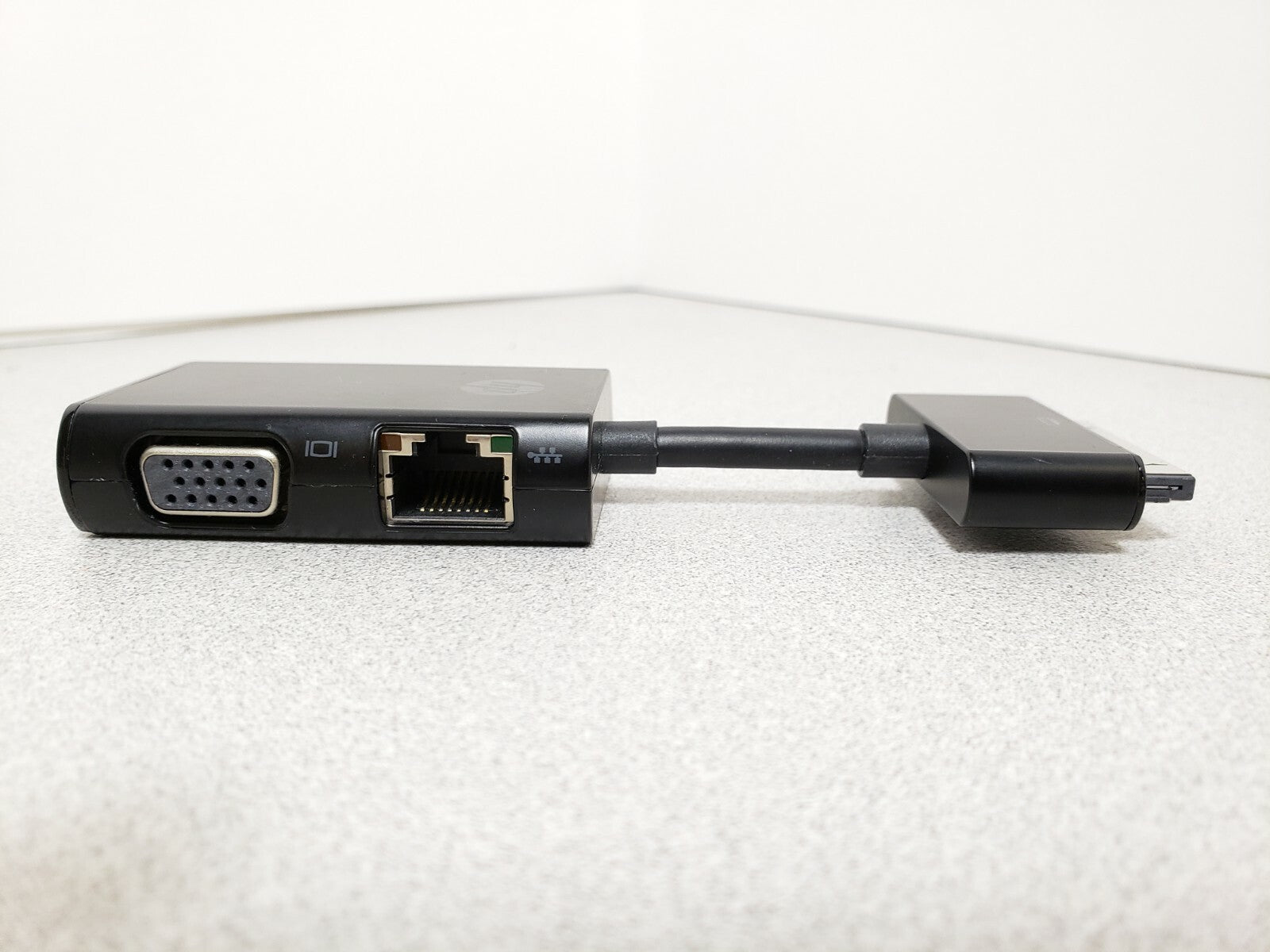 HP Dock Connector to Ethernet/VGA Adapter