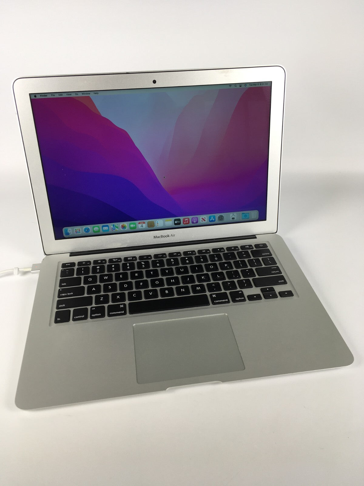 Apple MacBook Air A1466 i5 5350u 1.8GHz 8GB Ram 120GB SSD Monterey NO BATTERY