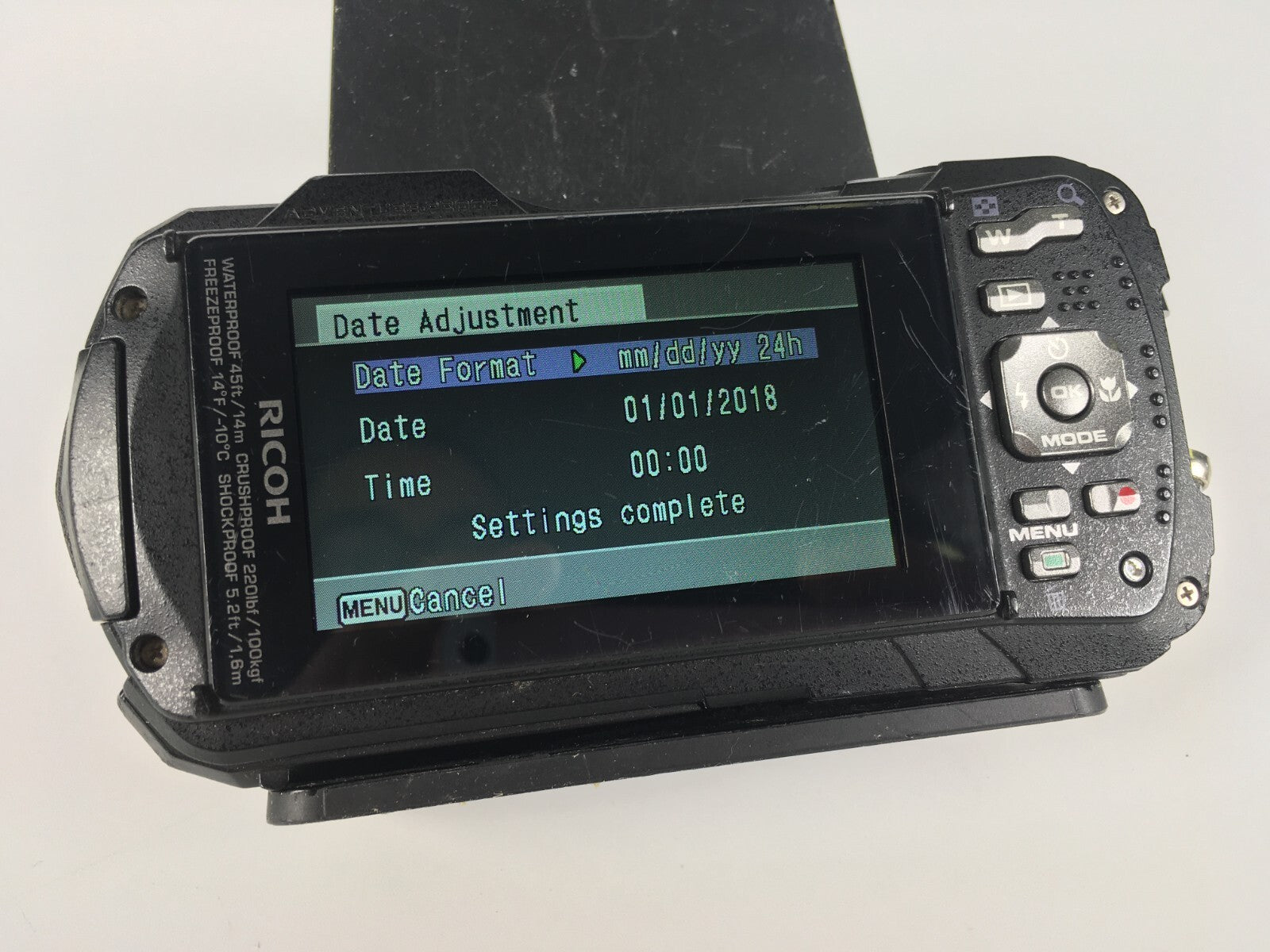 RICOH WG-60 16MP Digital 32GB SD Card