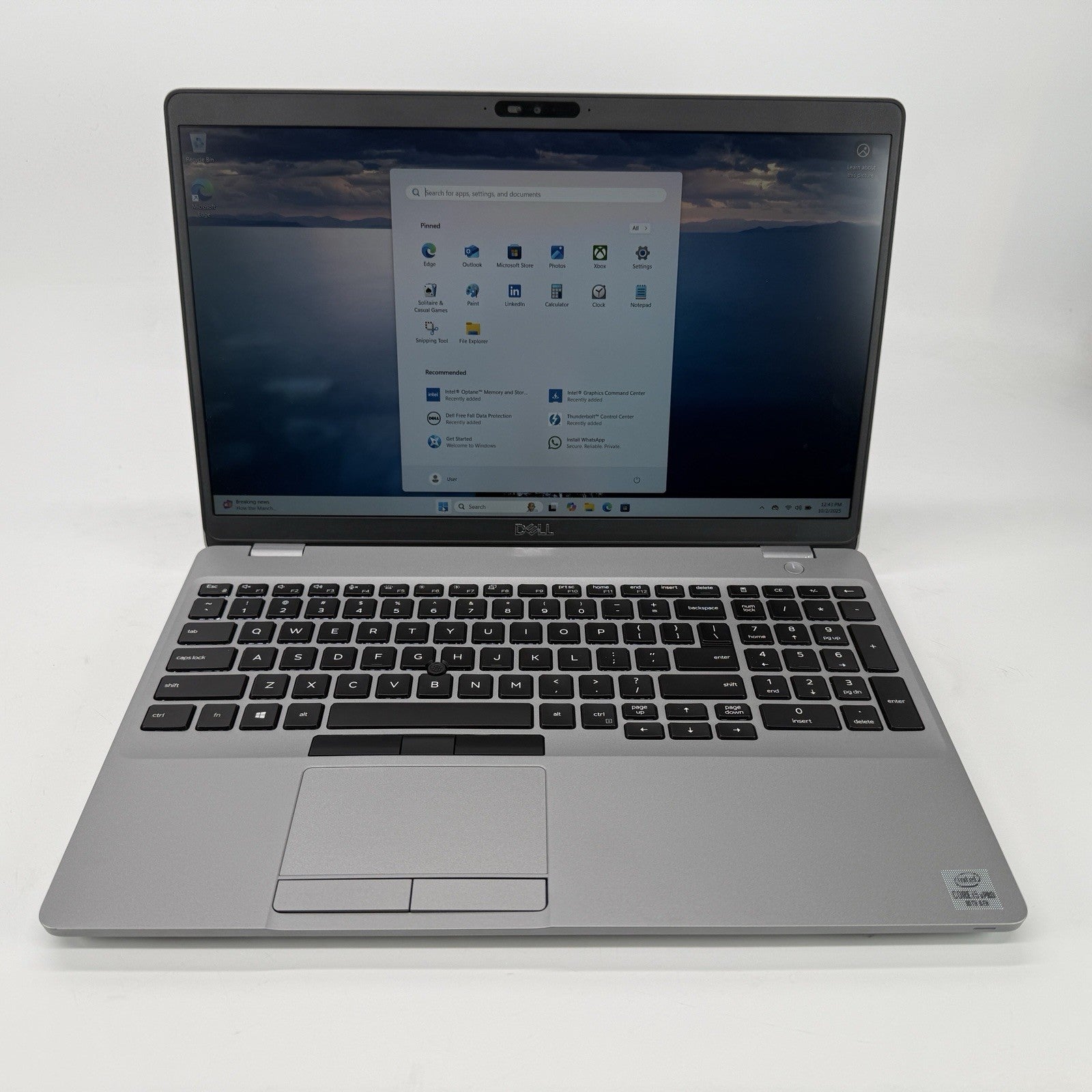 Dell Latitude 5511 Intel i5-10400H 2.60 GHz 16 GB RAM 256 GB SSD (NVME) Win 11