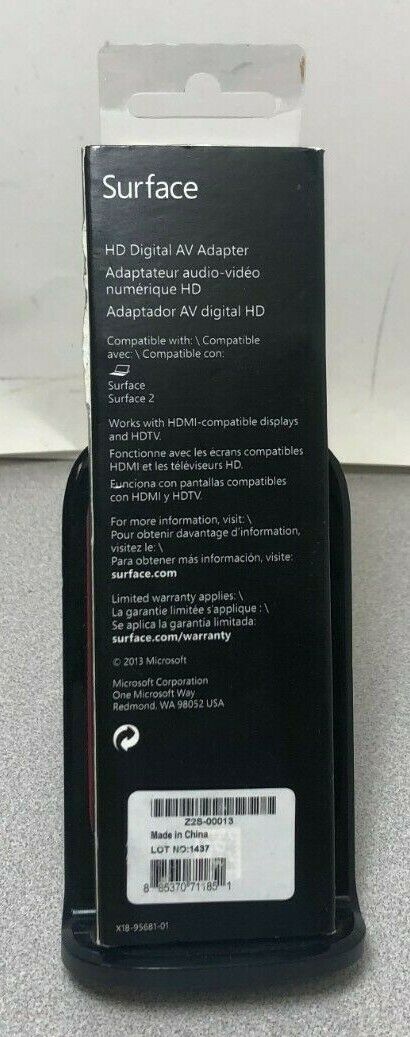 Microsoft Surface Mini DisplayPort to VGA Adapter