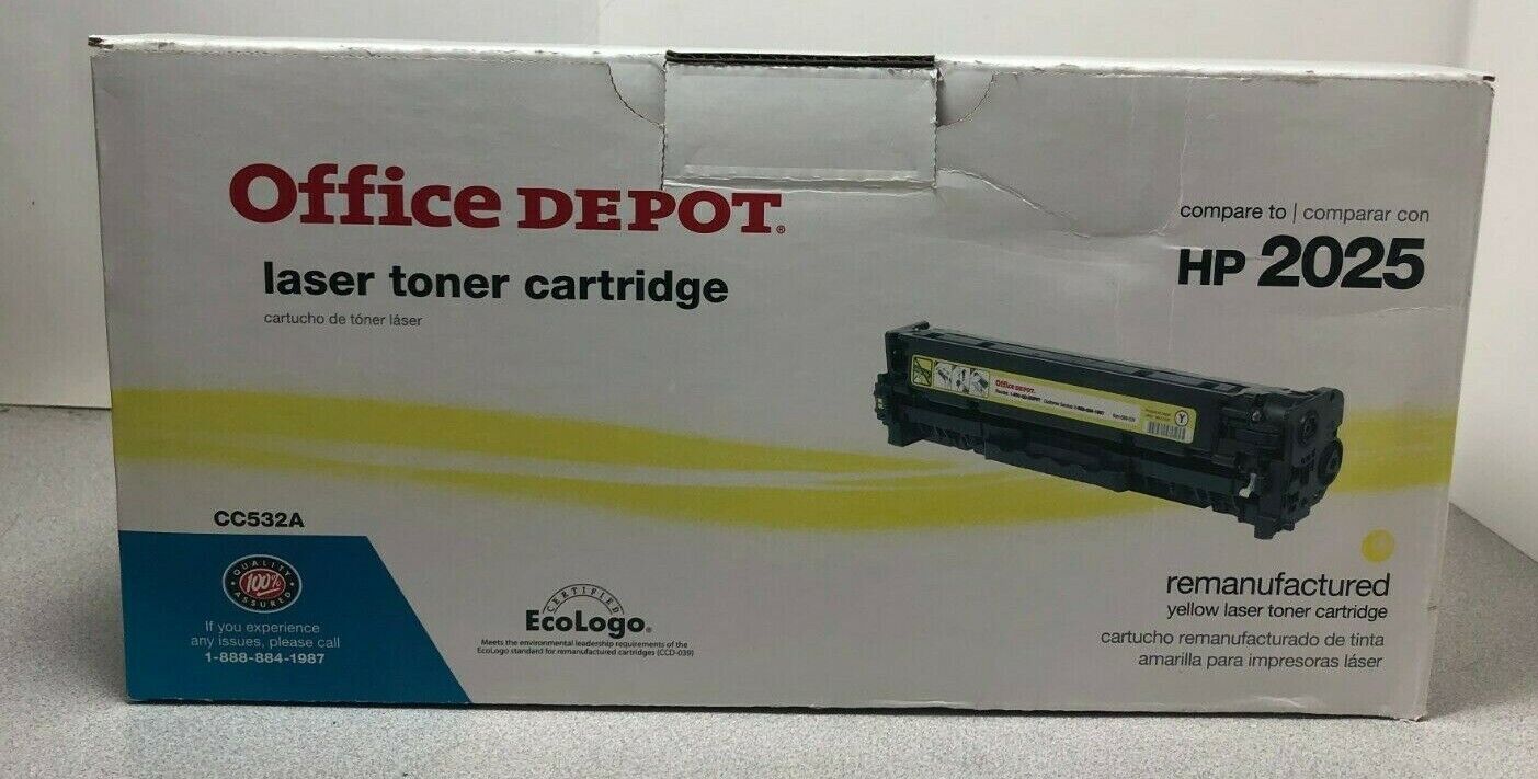Office Depot HP2025 laser toner cartridge cc532A