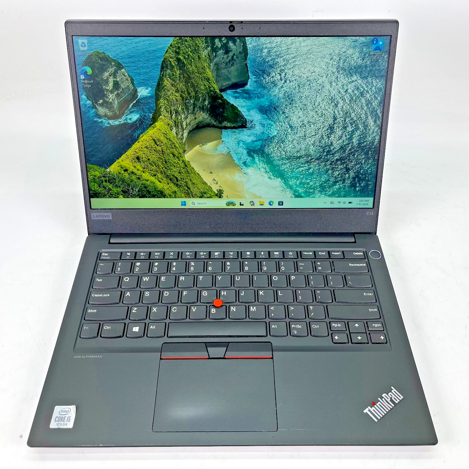 Lenovo ThinkPad E14 Intel i5 10th gen 1.6GHz 8GB Ram 256GB SSD Windows 11