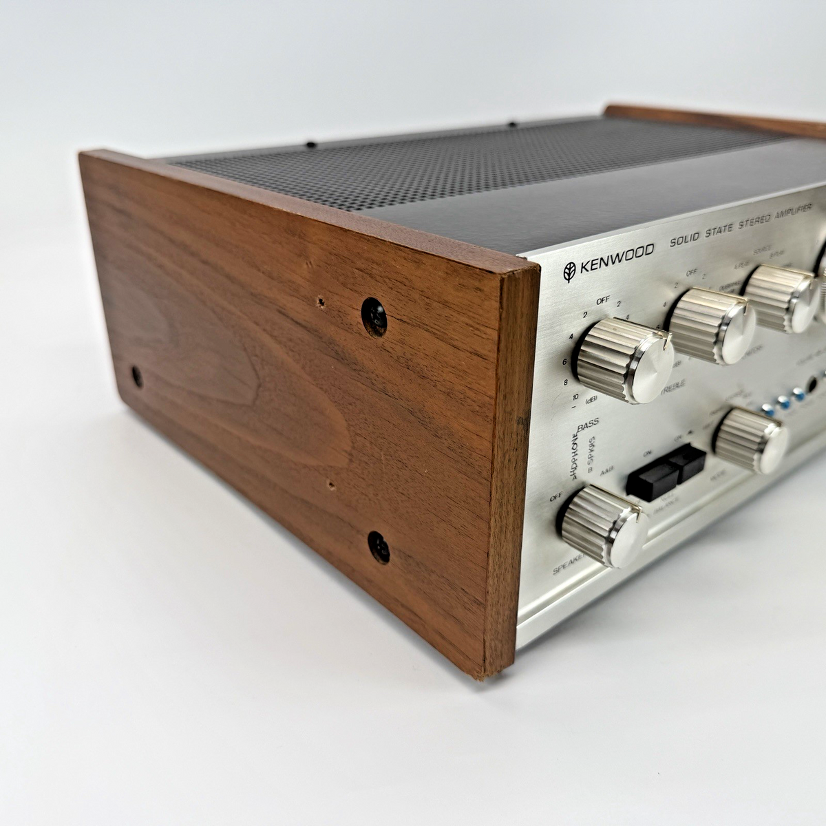 Vintage Kenwood KA-5002 Integrated Stereo Amplifier Silver Face Tested Working