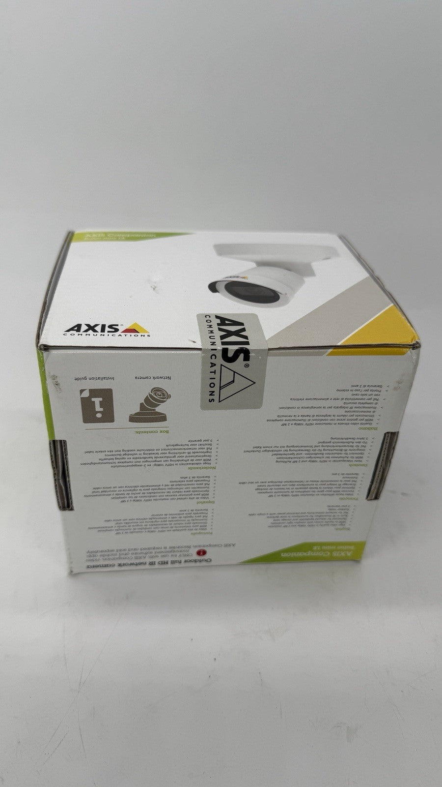 AXIS COMMUNICATIONS AXIS Companion Bullet Mini LE - Network SU 01115-001