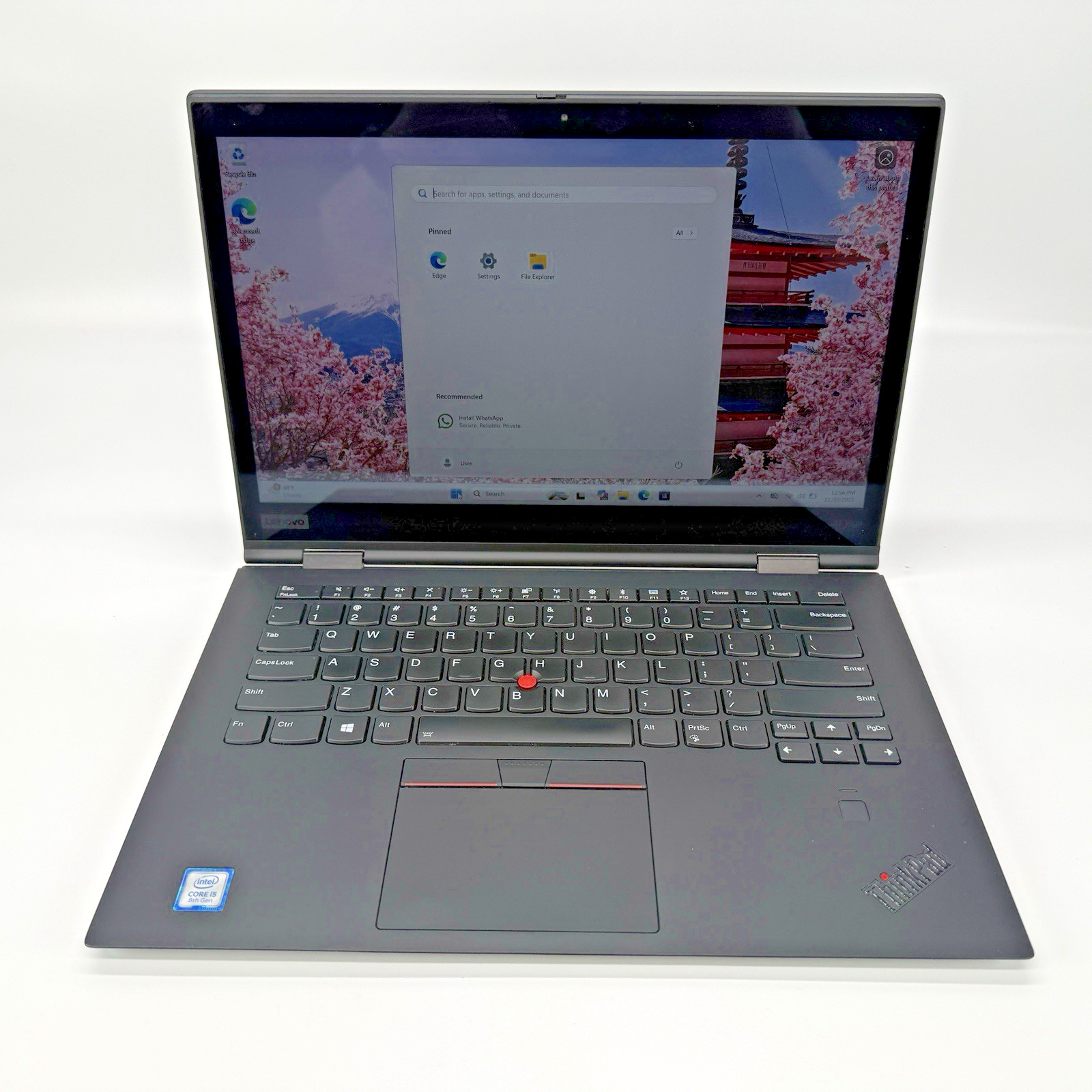 Lenovo ThinkPad x1 Yoga 3rd Gen i5-8250u 8 GB RAM 256 GB SSD (NVMe) Win 11 Pro